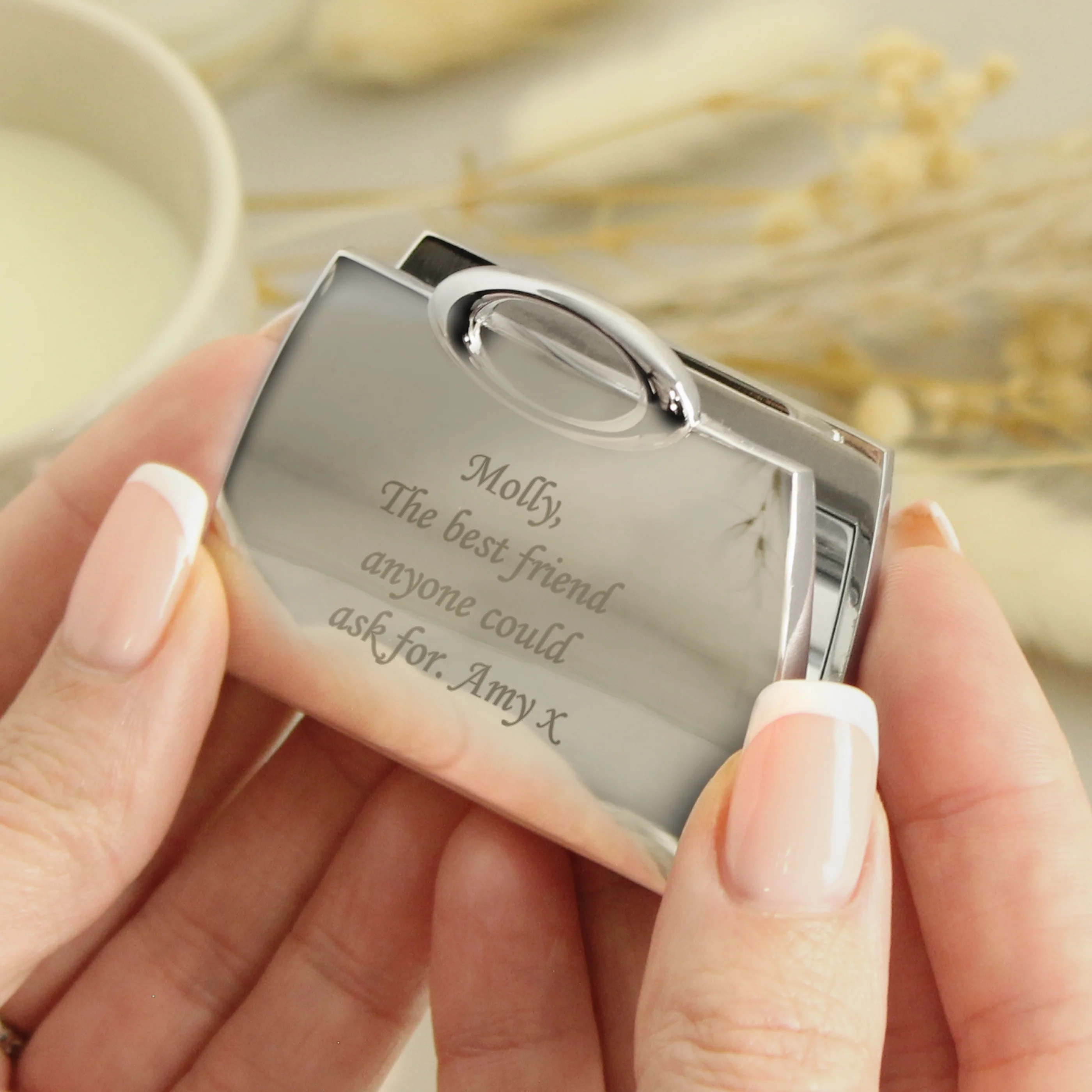 Personalised Handbag Compact Mirror - Image 8