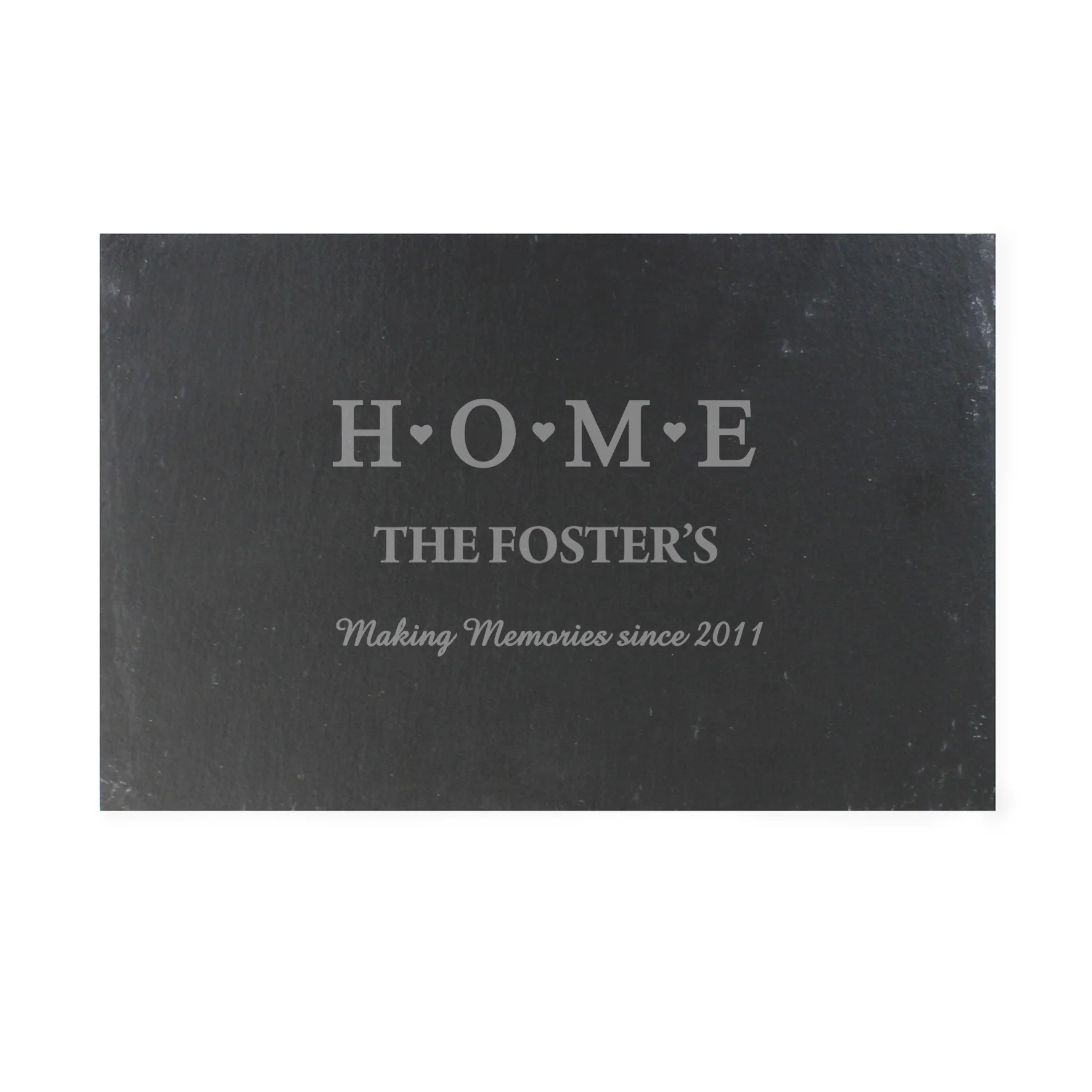 Personalised HOME Slate Rectangle Placemat - Image 6