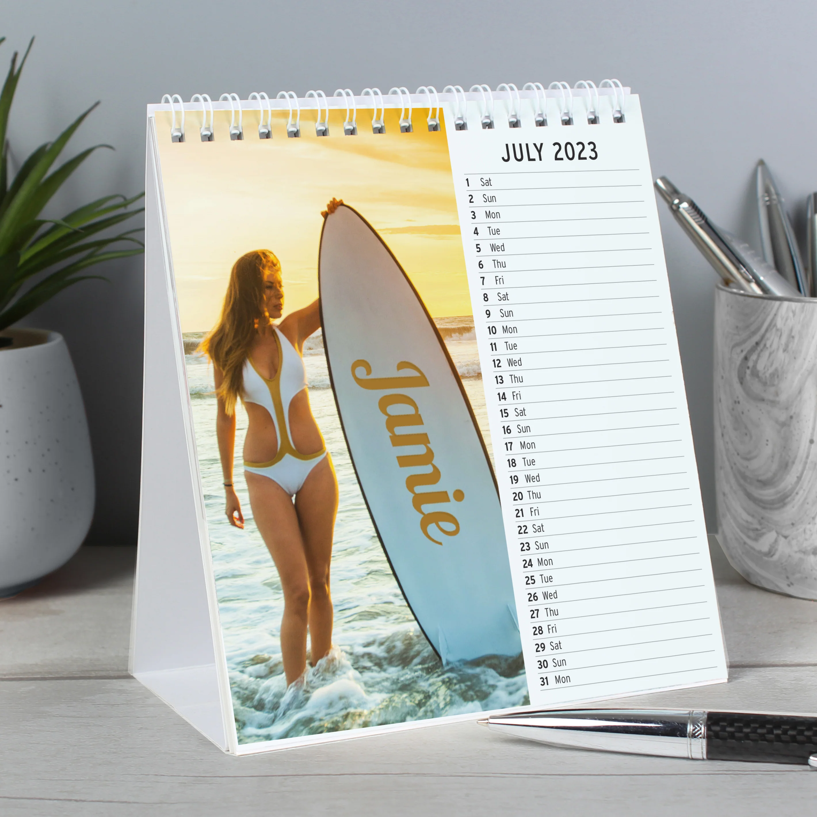 Personalised Hot Chicks Desk Calendar - Image 4