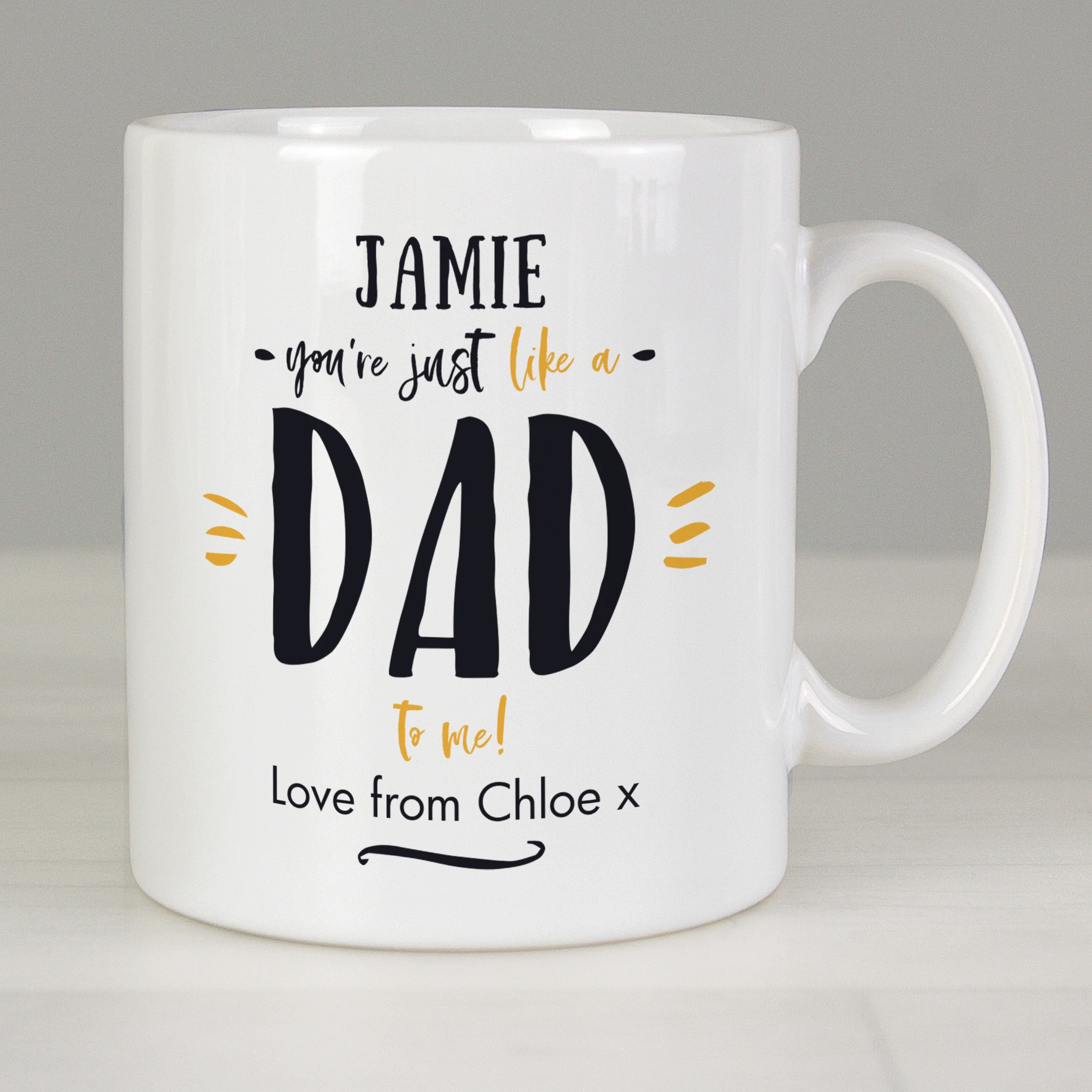 Personalised Just Like A Dad Mug - Image 3