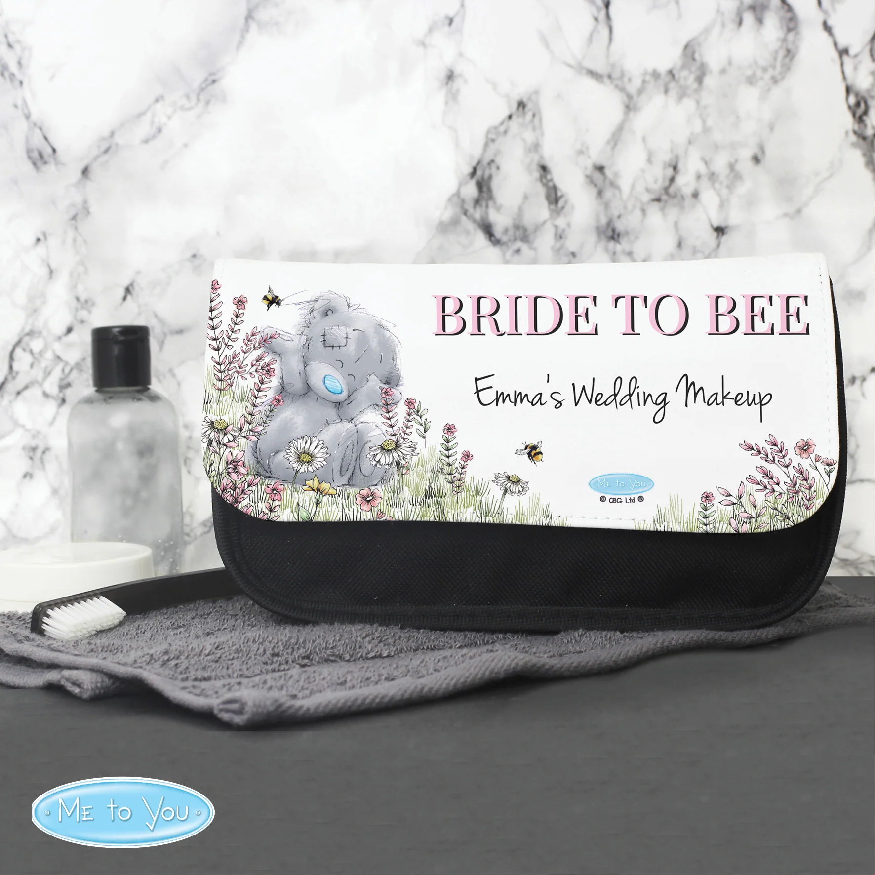 Personalised Me to You Bees Make Up Bag - Image 5