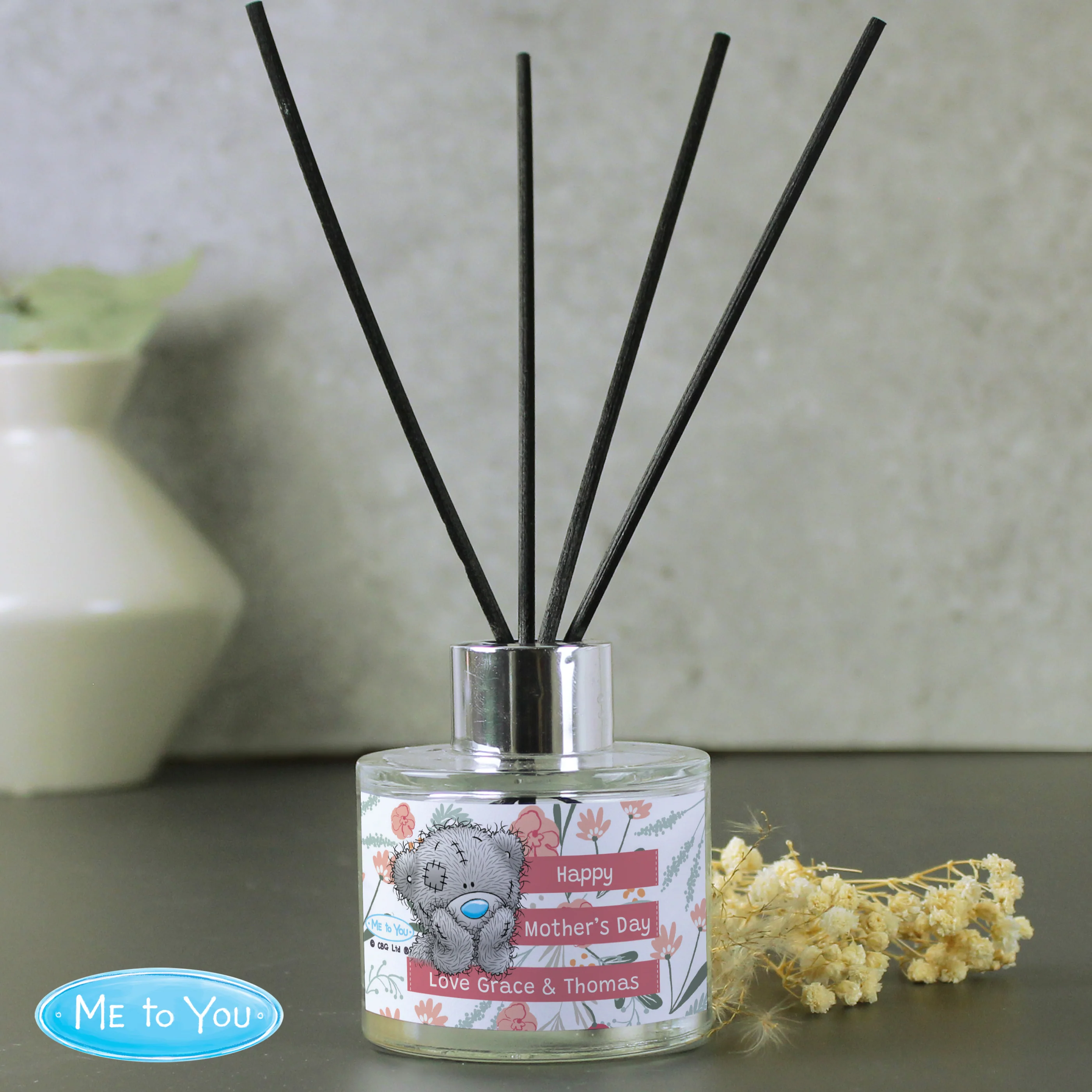 Personalised Me To You Floral Reed Diffuser - Image 6