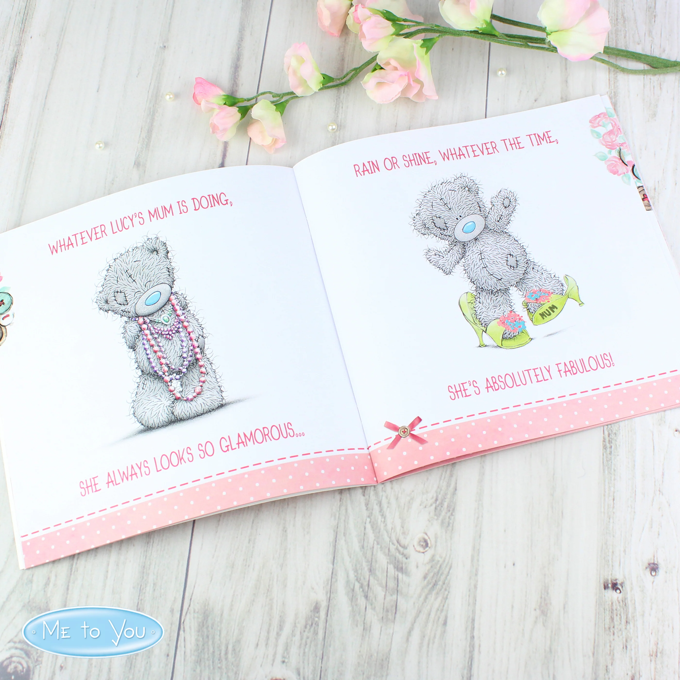 Personalised Me to You Mum Nan Grandma Poem Book - Image 3