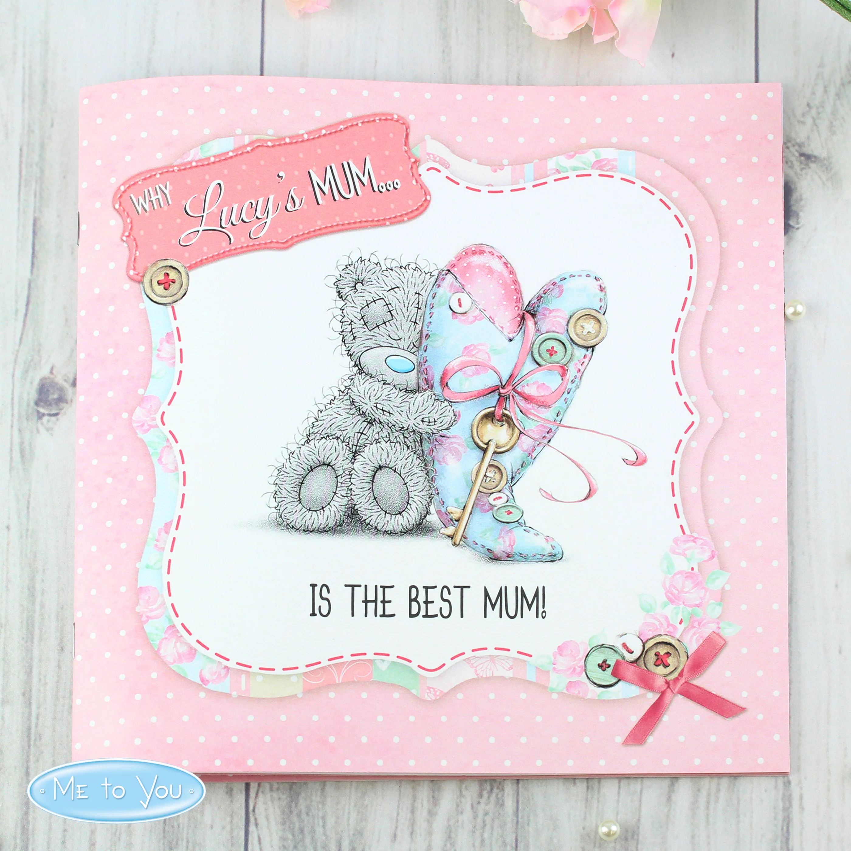 Personalised Me to You Mum Nan Grandma Poem Book - Image 7