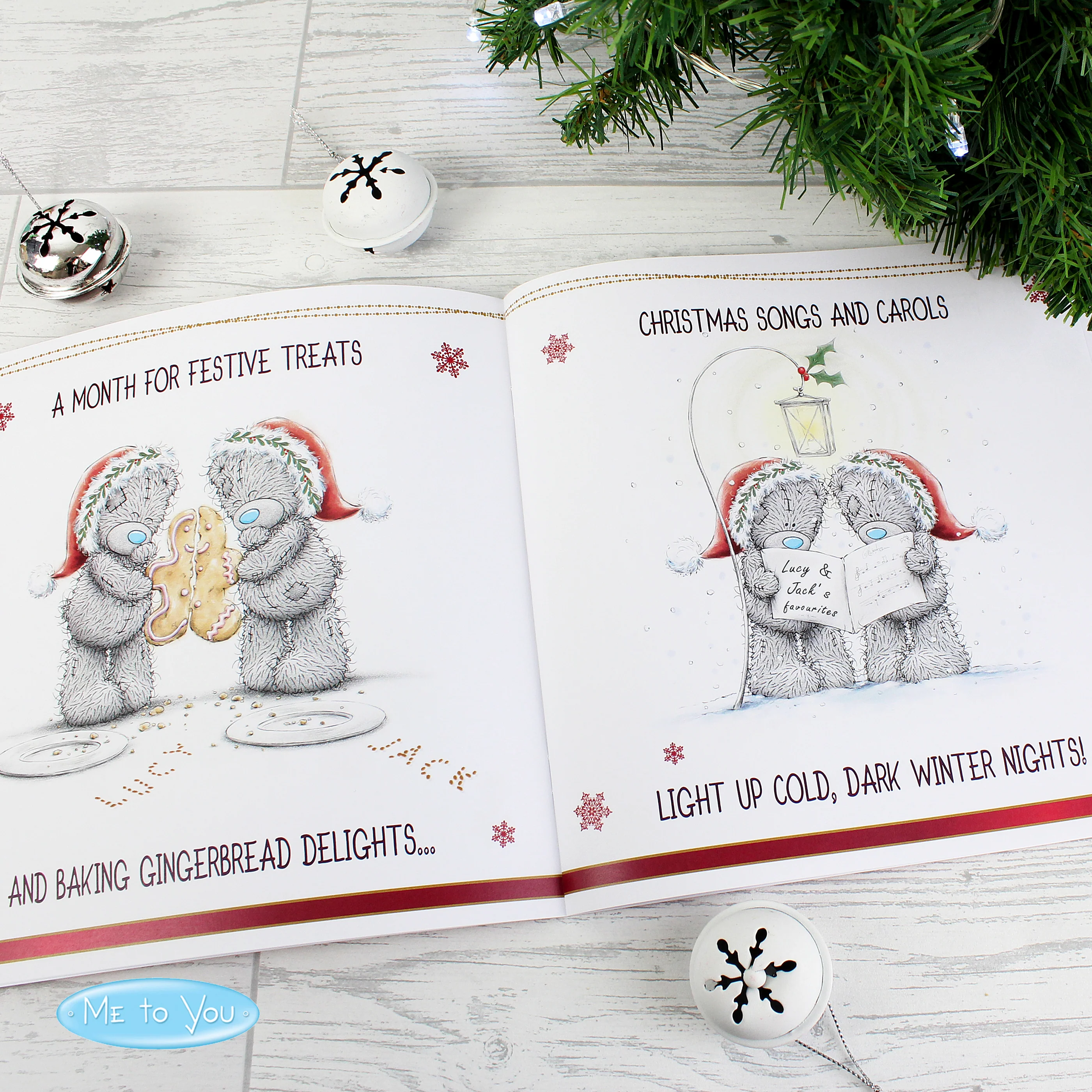 Personalised Me to You The One I Love at Christmas Poem Book - Image 6