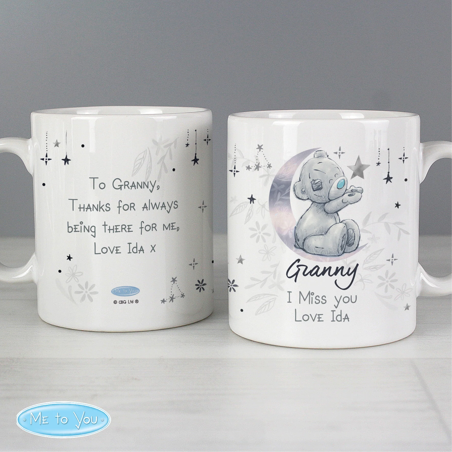 Personalised Moon & Stars Me To You Mug - Image 3