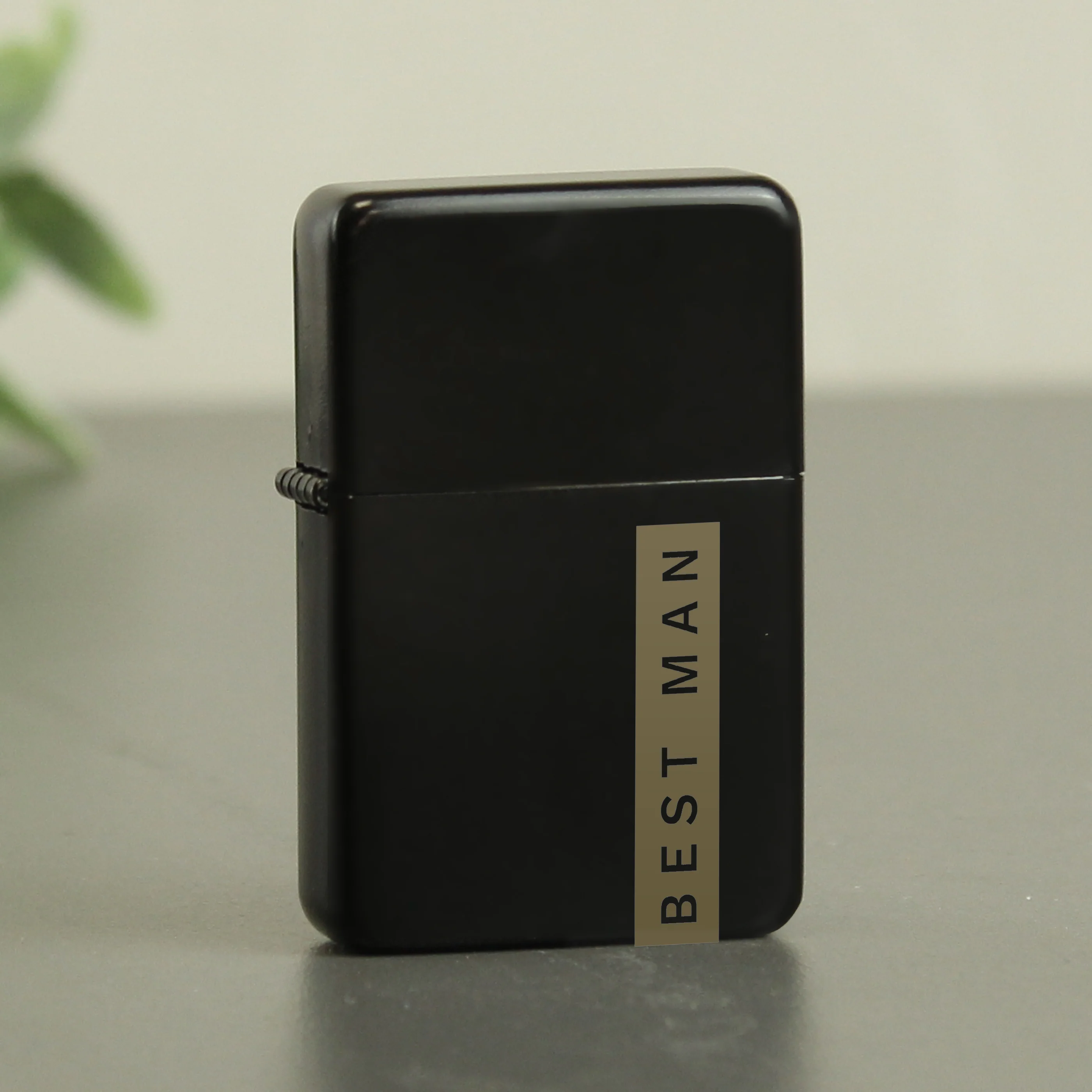 Personalised Name Only Black Lighter - Image 3