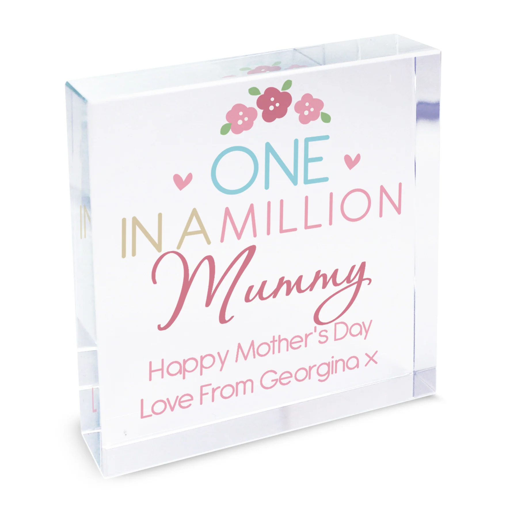 Personalised One in a Million Crystal Token - Image 4