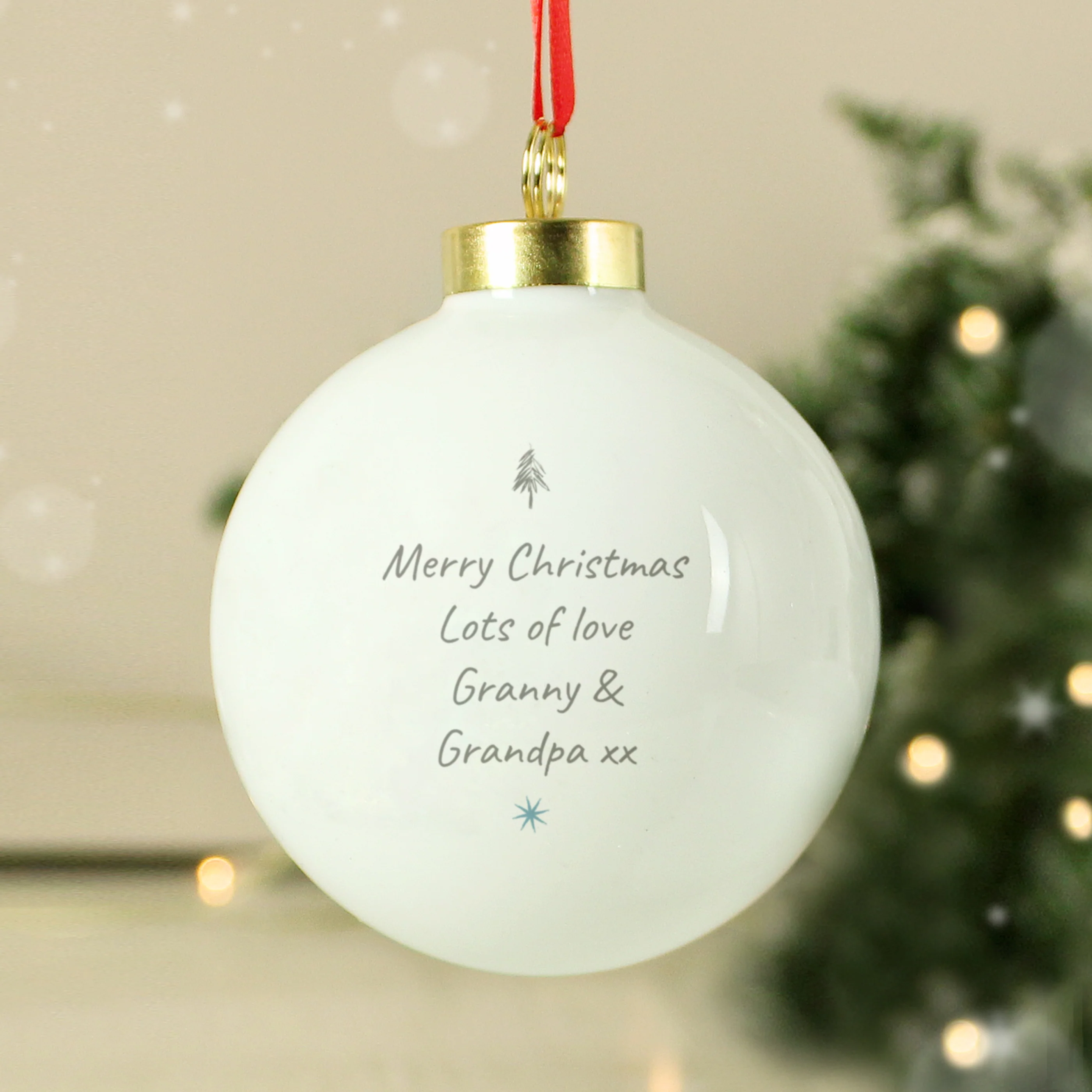 Personalised Pebbles the Penguin Bauble - Image 4
