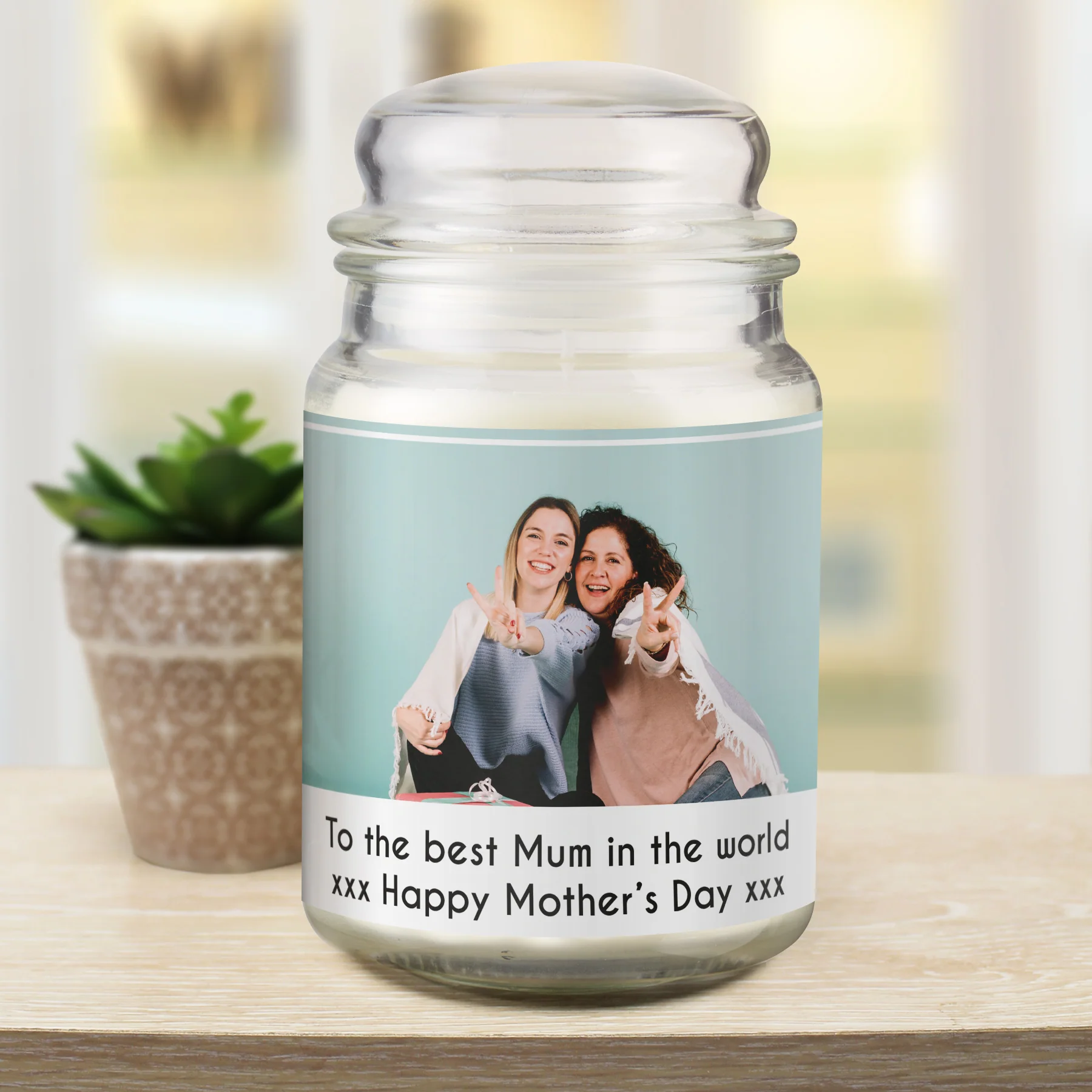Personalised Photo Upload Scented Jar Candle - Image 7