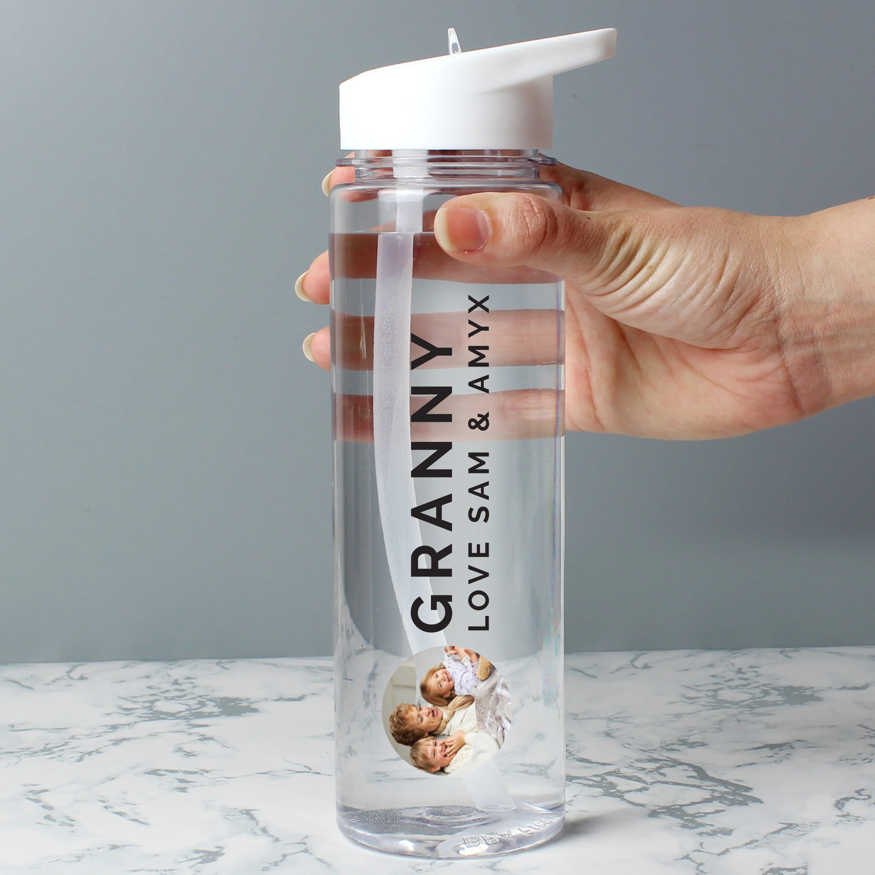 Personalised Photo Upload Water Bottle - Image 3