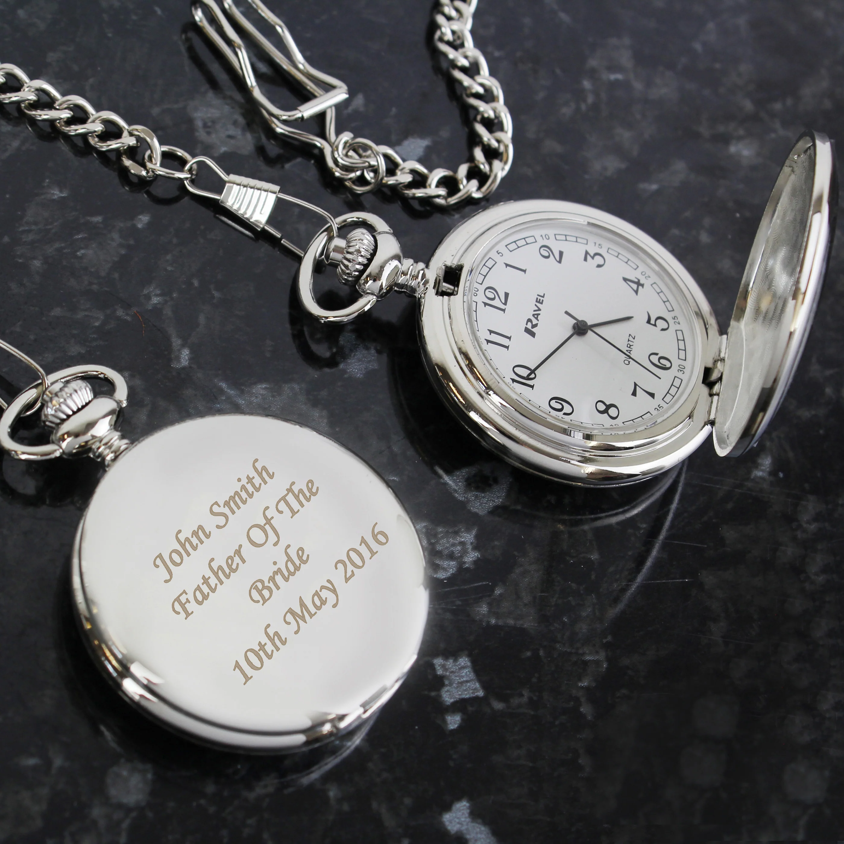 Personalised Pocket Fob Watch - Image 3