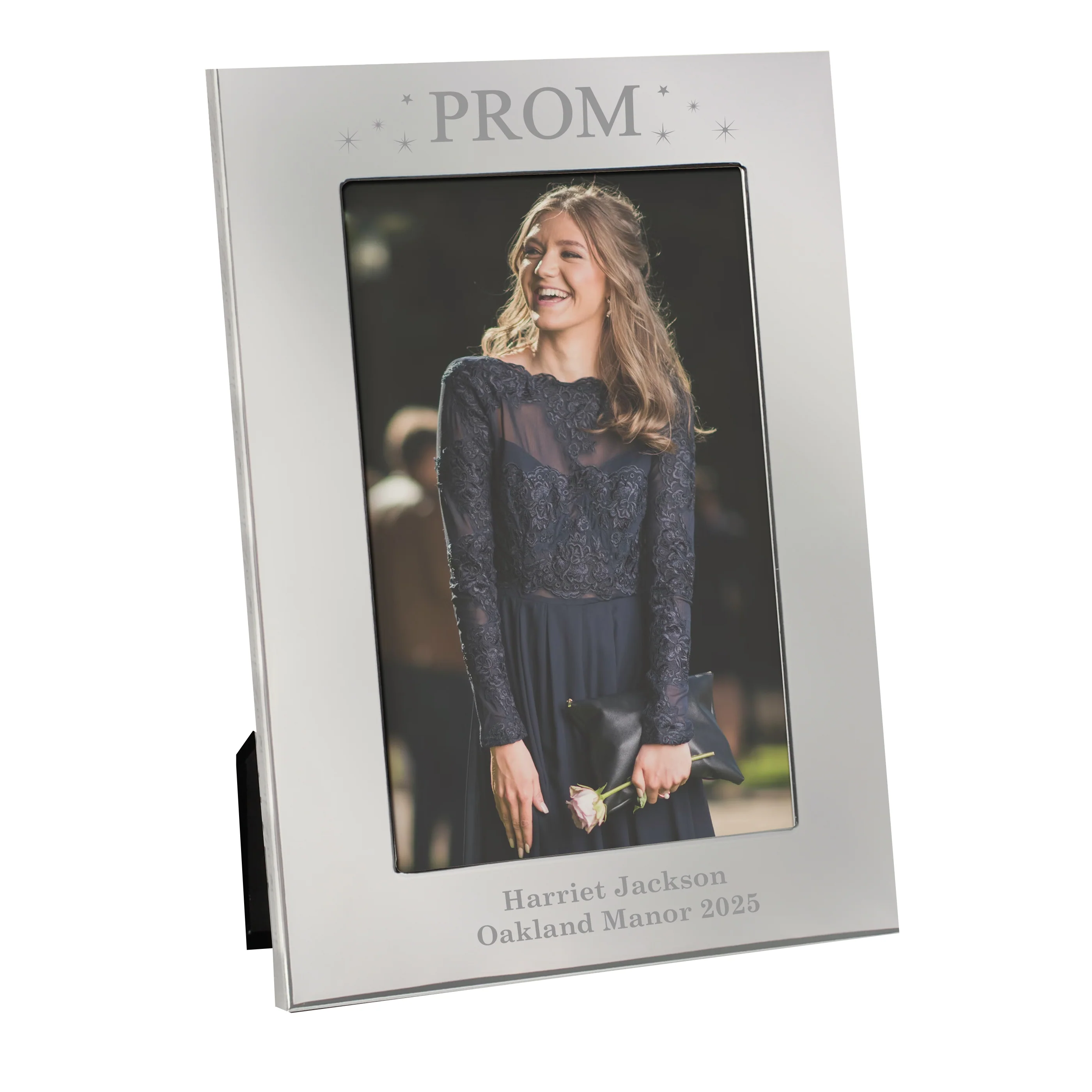 Personalised Prom Night 6x4 Silver Photo Frame - Image 4