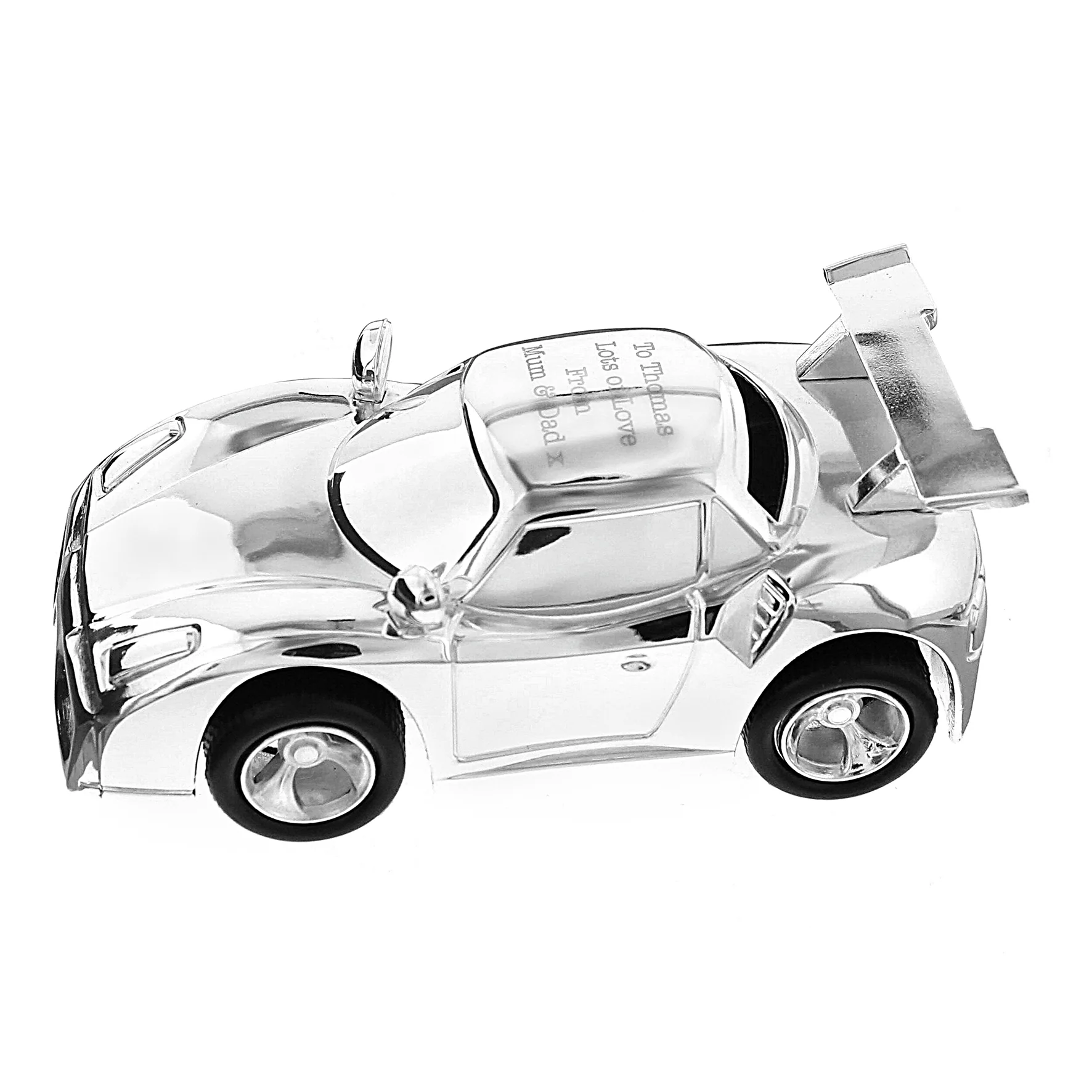 Personalised Racing Car Money Box - Image 3