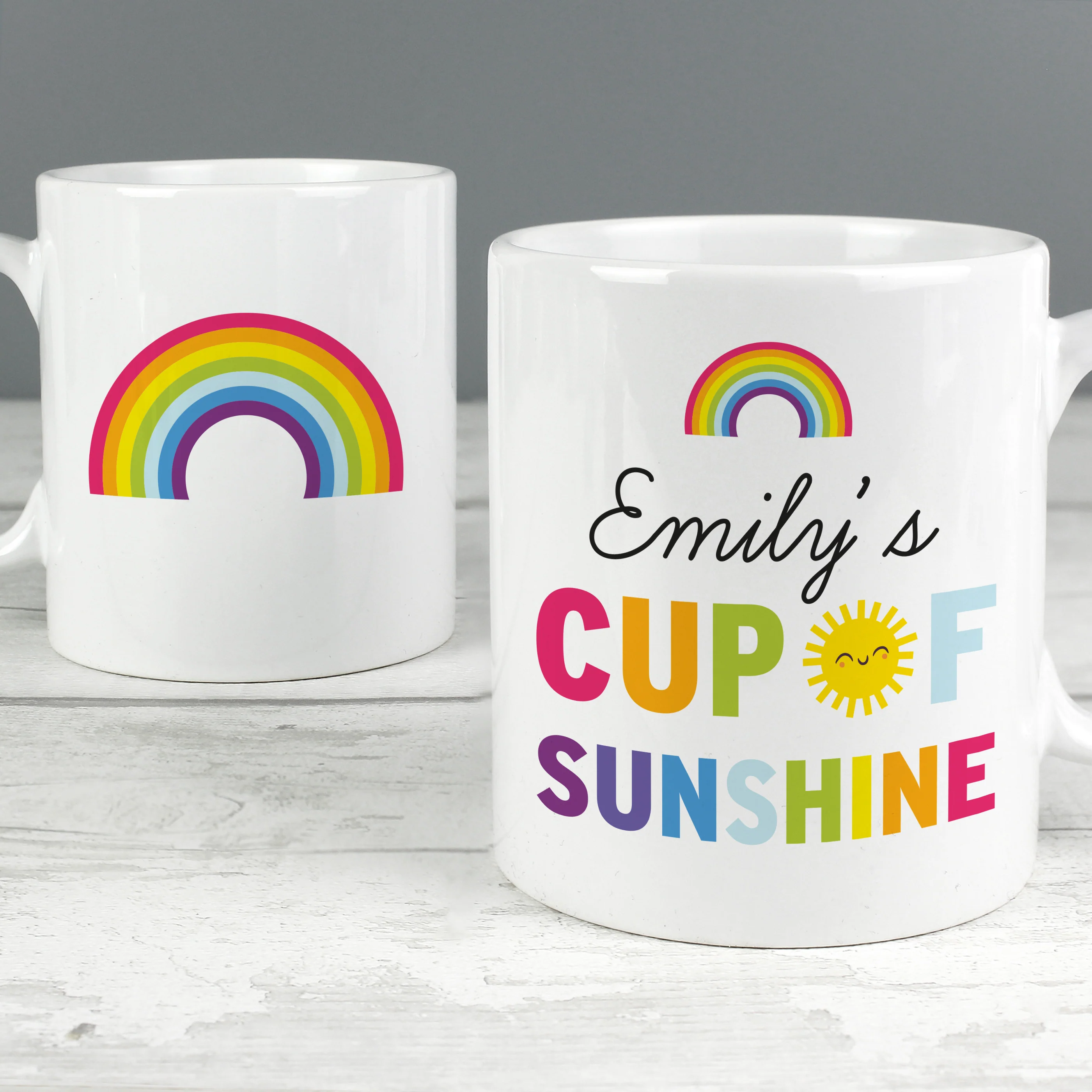 Personalised Rainbow Cup of Sunshine Mug - Image 4