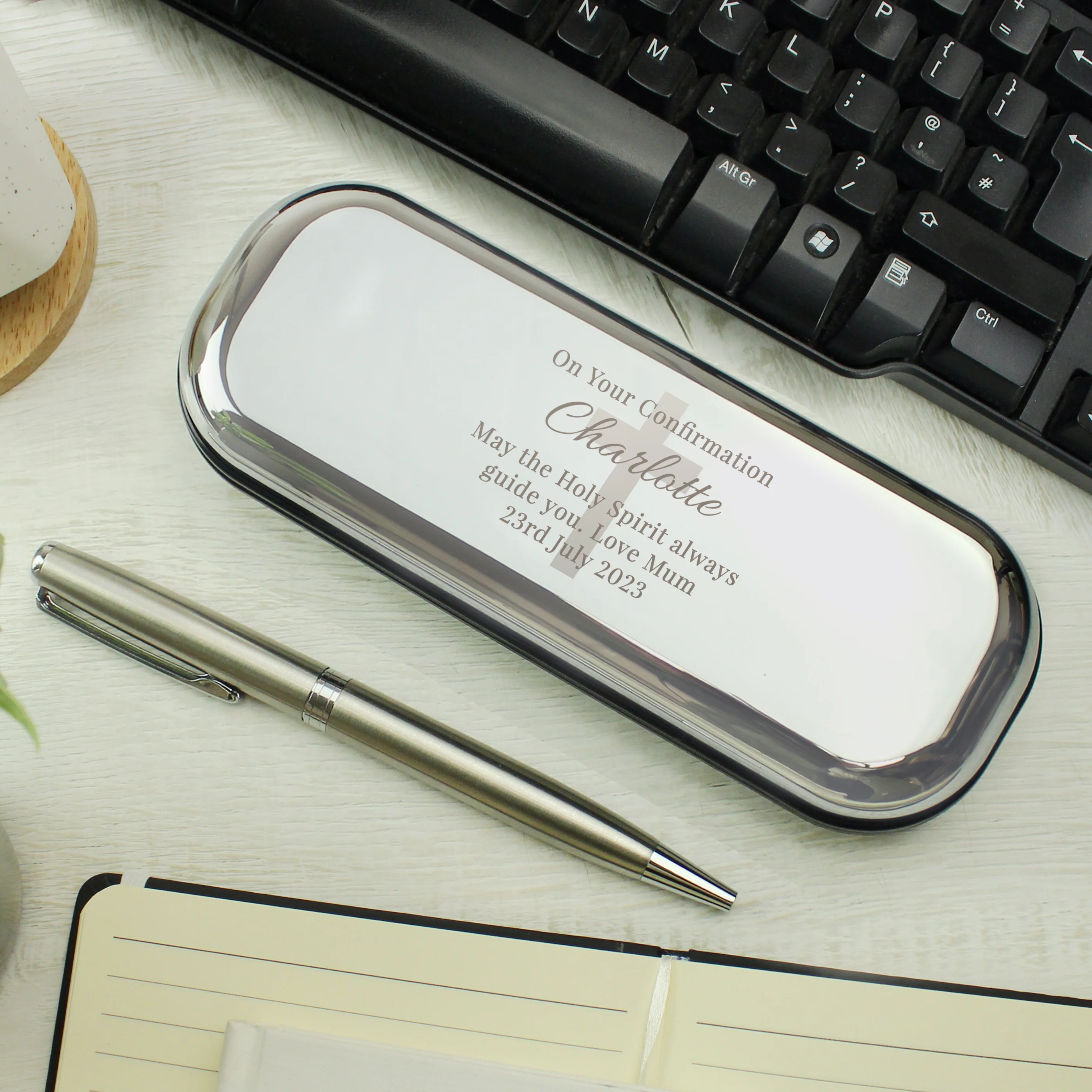 Personalised Religious Pen and Box Set - Image 4