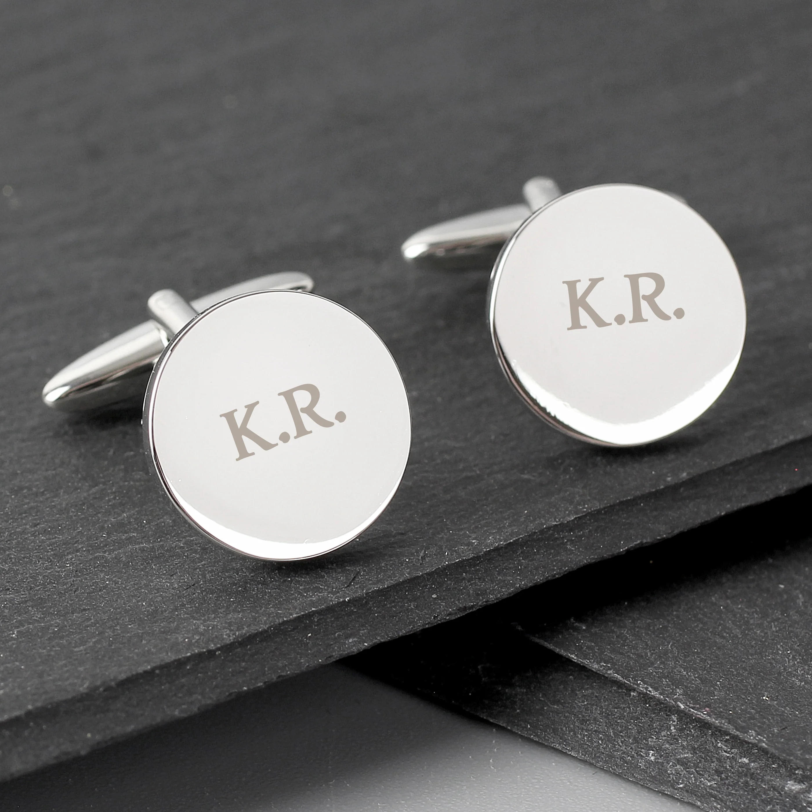 Personalised Round Cufflinks - Image 3