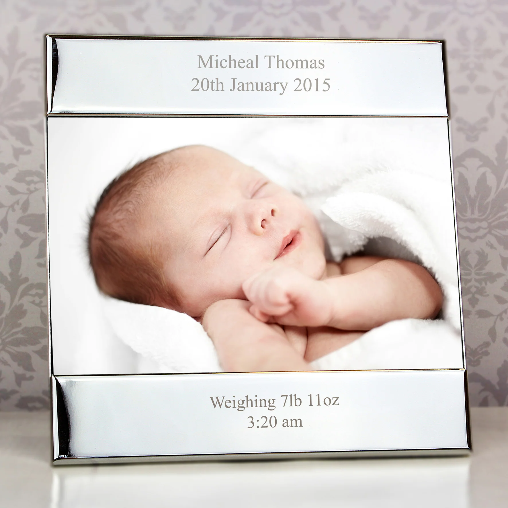 Personalised Silver 6x4 Photo Frame - Image 11