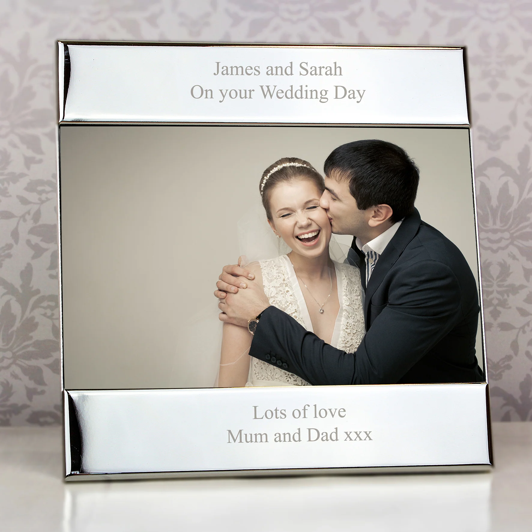 Personalised Silver 6x4 Photo Frame - Image 12