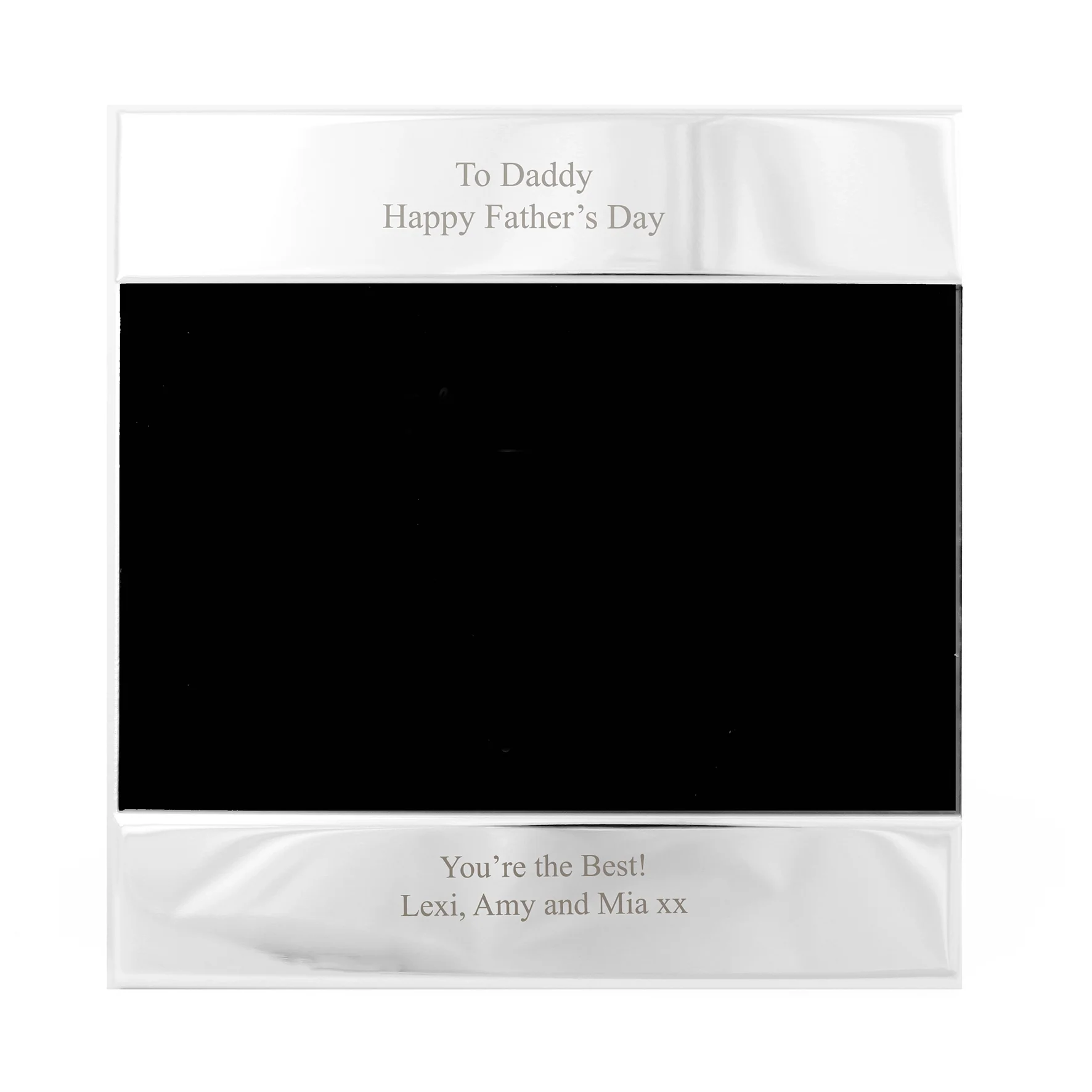 Personalised Silver 6x4 Photo Frame - Image 13