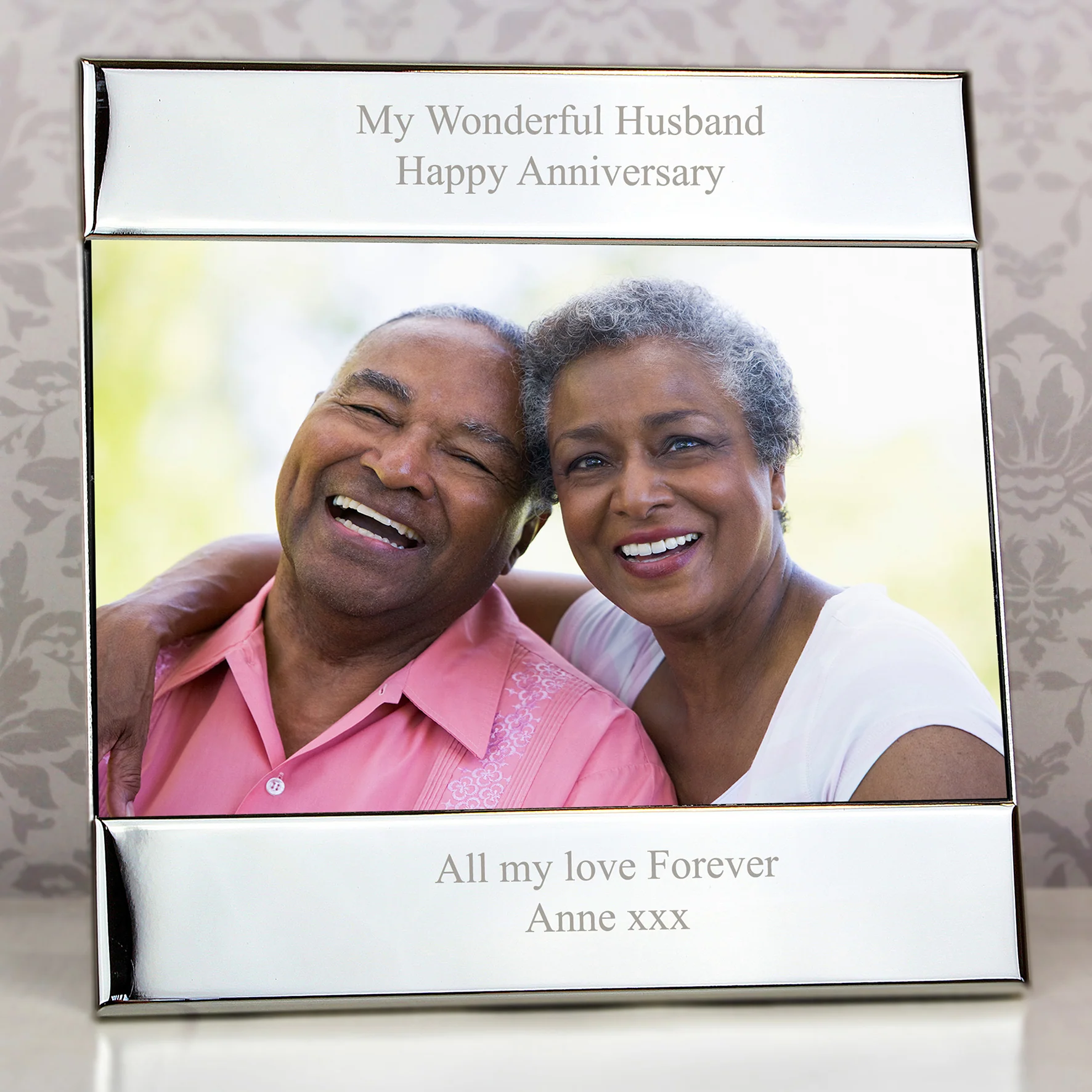 Personalised Silver 6x4 Photo Frame - Image 5