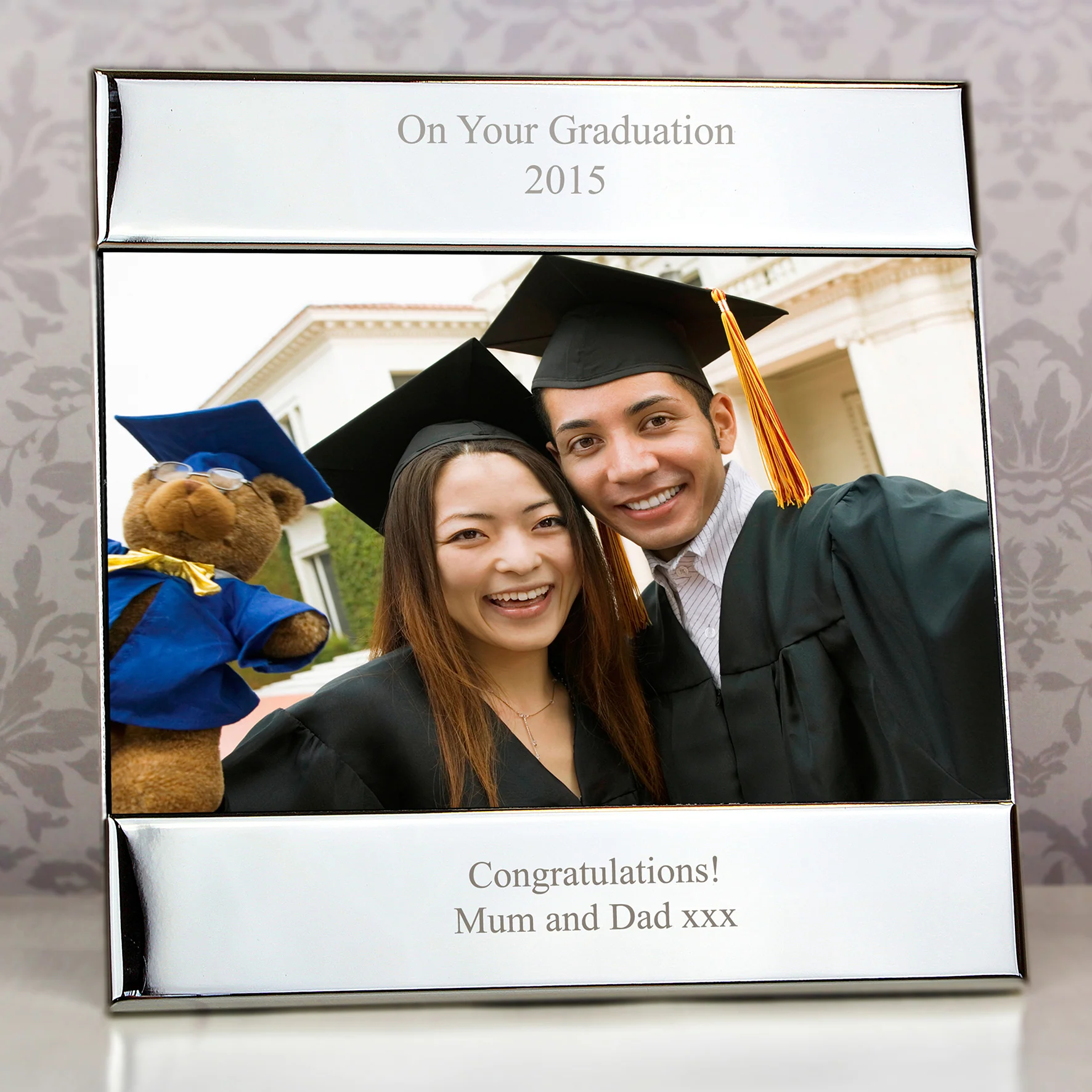 Personalised Silver 6x4 Photo Frame - Image 9