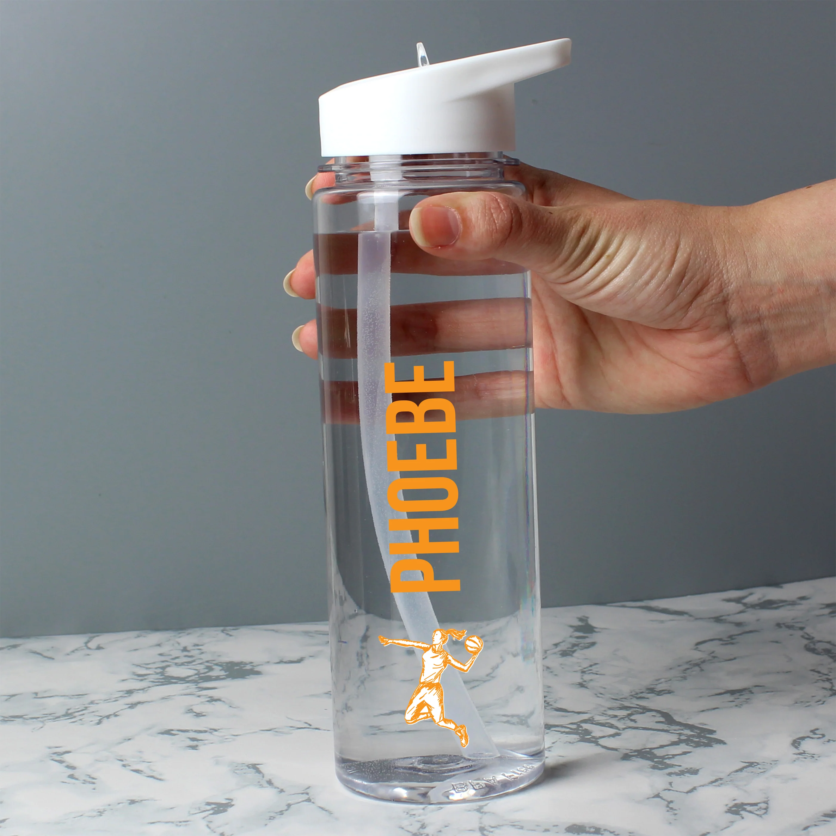 Personalised Sports Name Only Water Bottle - Image 6
