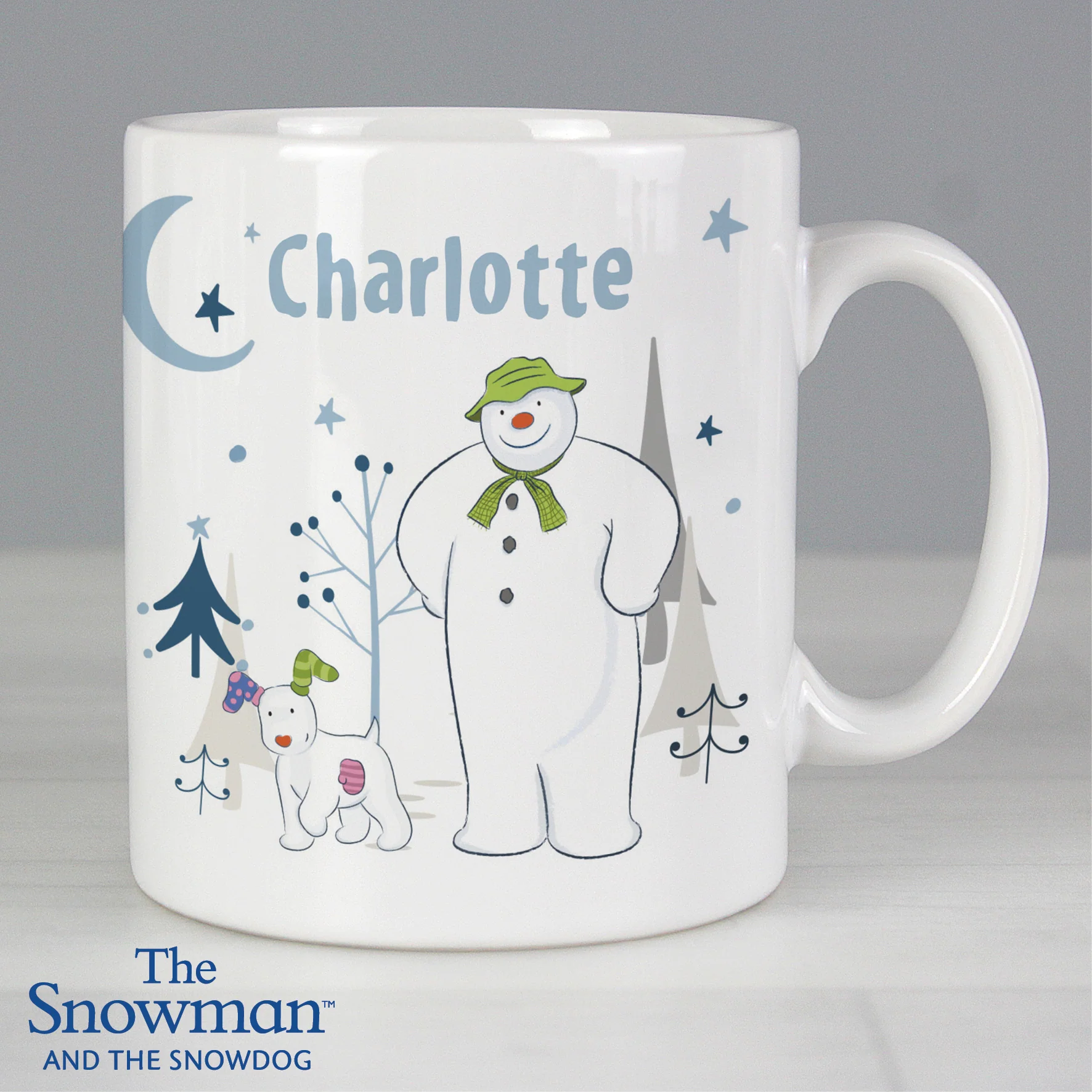 Personalised The Snowman and the Snowdog Mug - Image 7