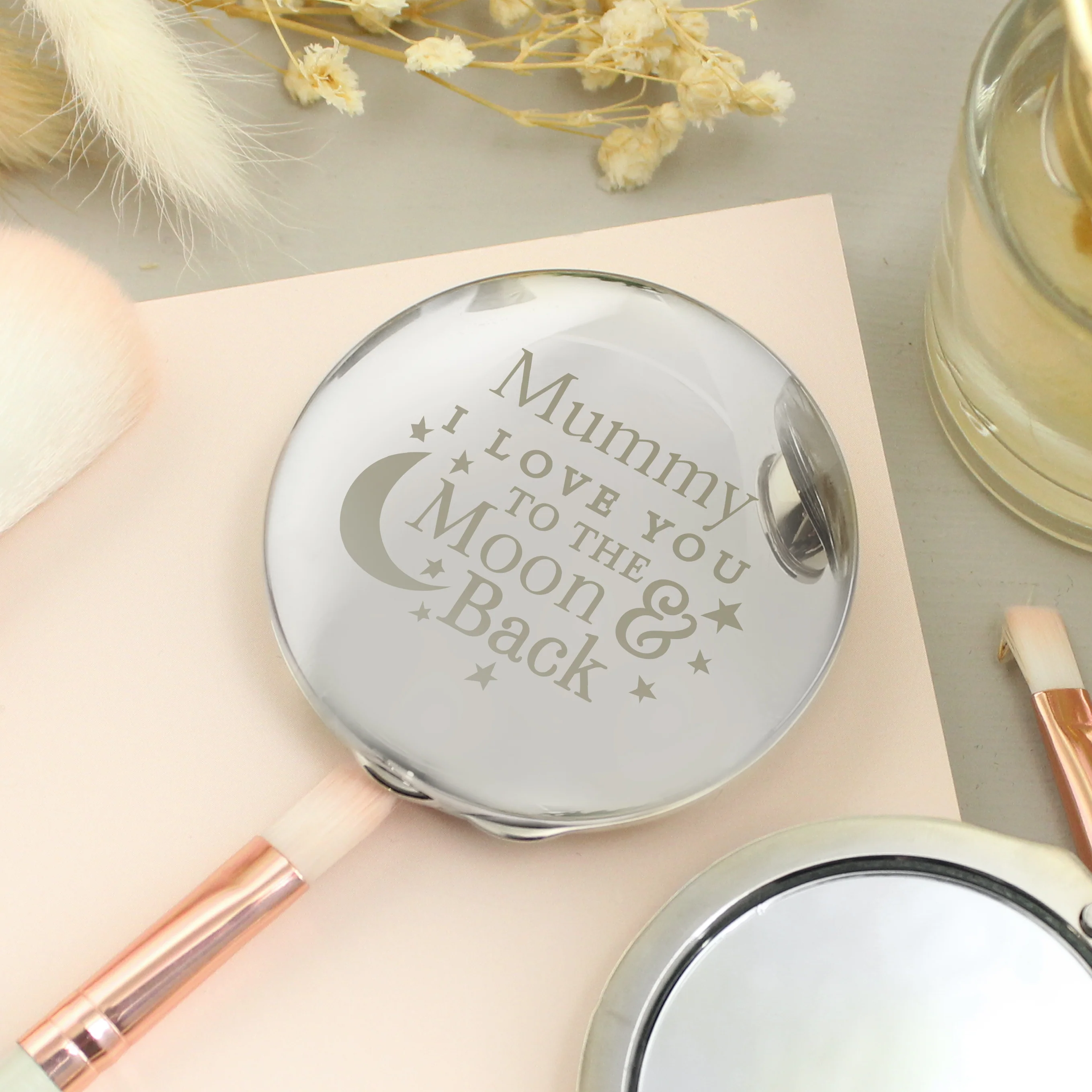 Personalised To the Moon and Back... Compact Mirror - Image 3