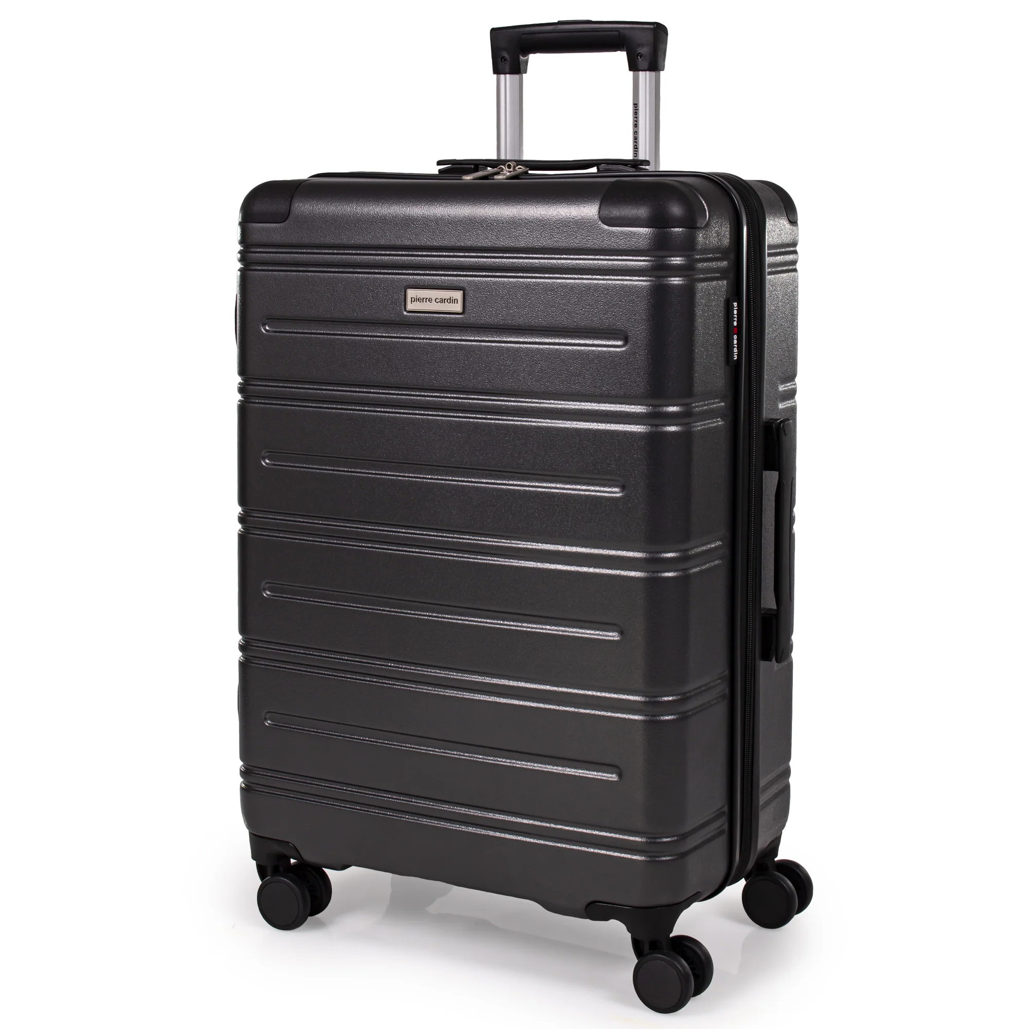 Pierre  Cardin Ultra Strong ABS Travel Case With 8 Spinner Wheels TSA Locks - Image 4