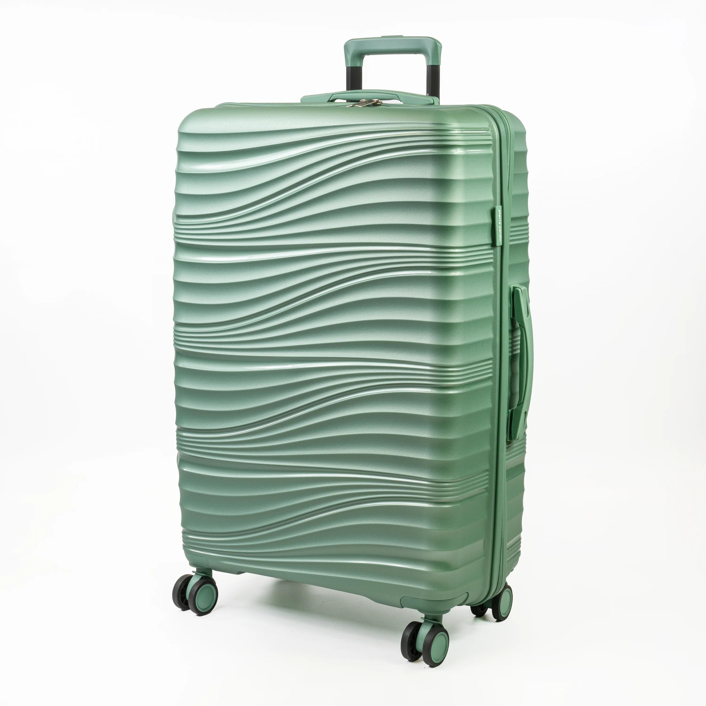 Pierre Cardin Ultra Strong Lightweight Travel Case With 8 Spinner Wheels TSA Locks - Image 2