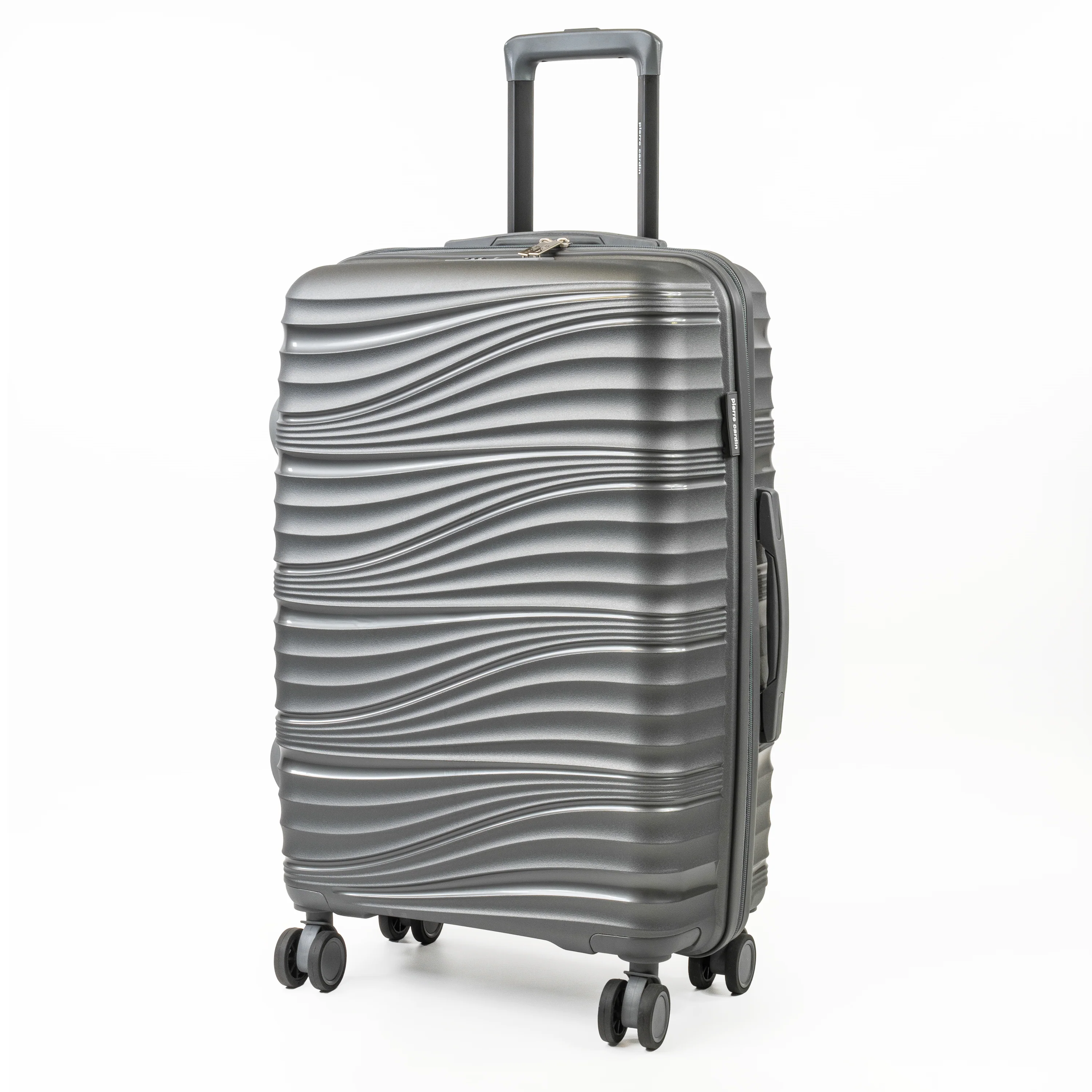 Pierre Cardin Ultra Strong Lightweight Travel Case With 8 Spinner Wheels TSA Locks - Image 3