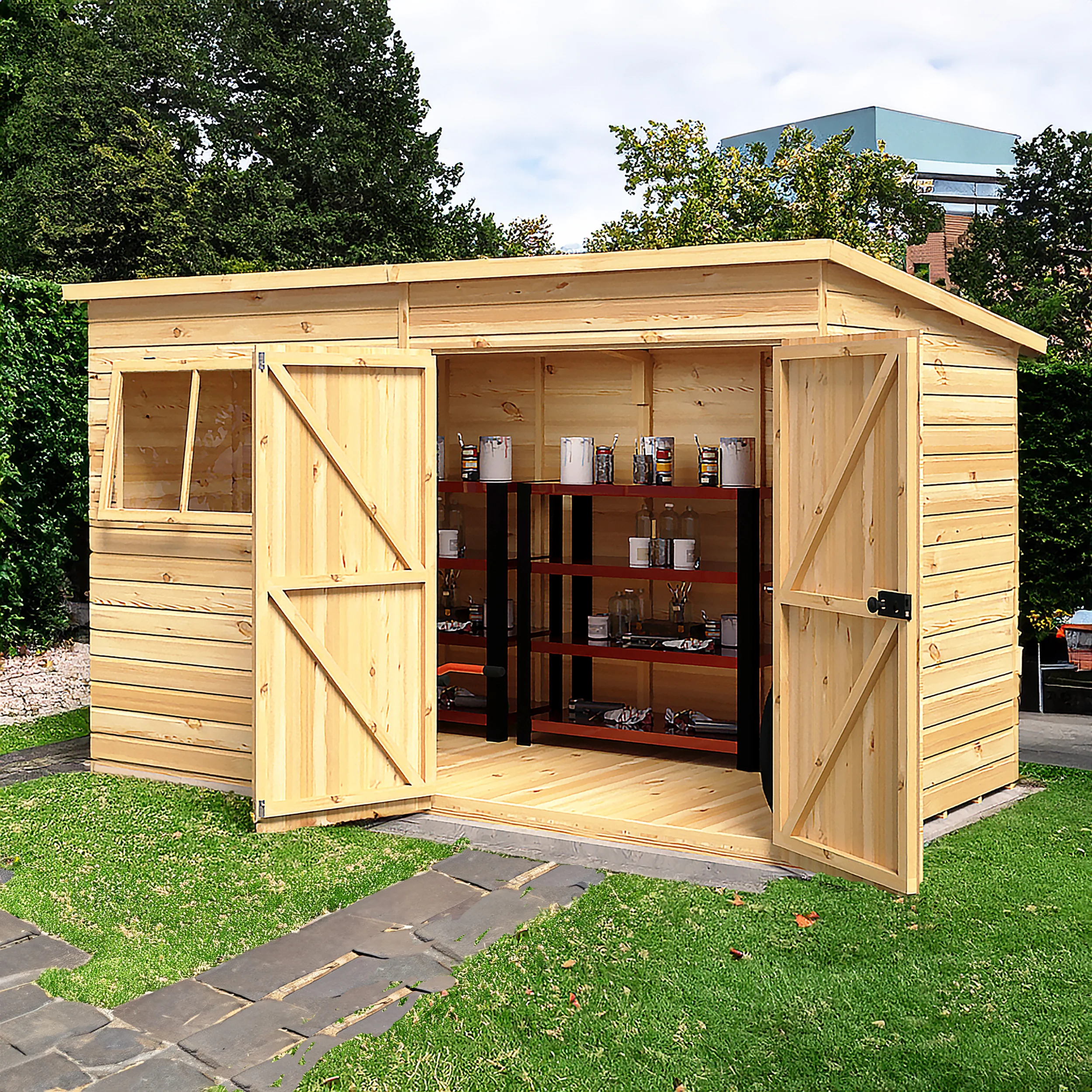 Ranger Pent Shiplap Shed - Image 2