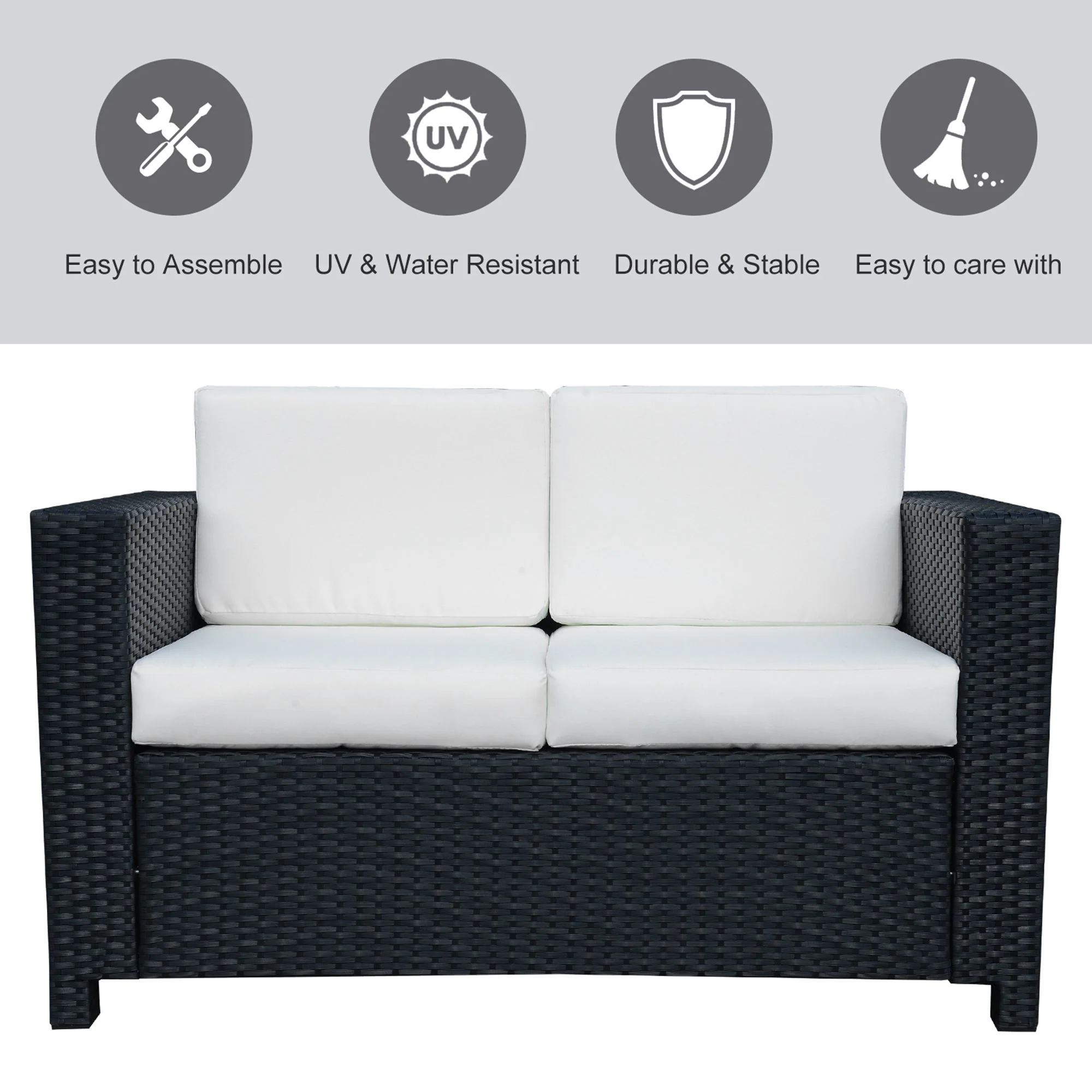 Rattan Sofa - Image 4