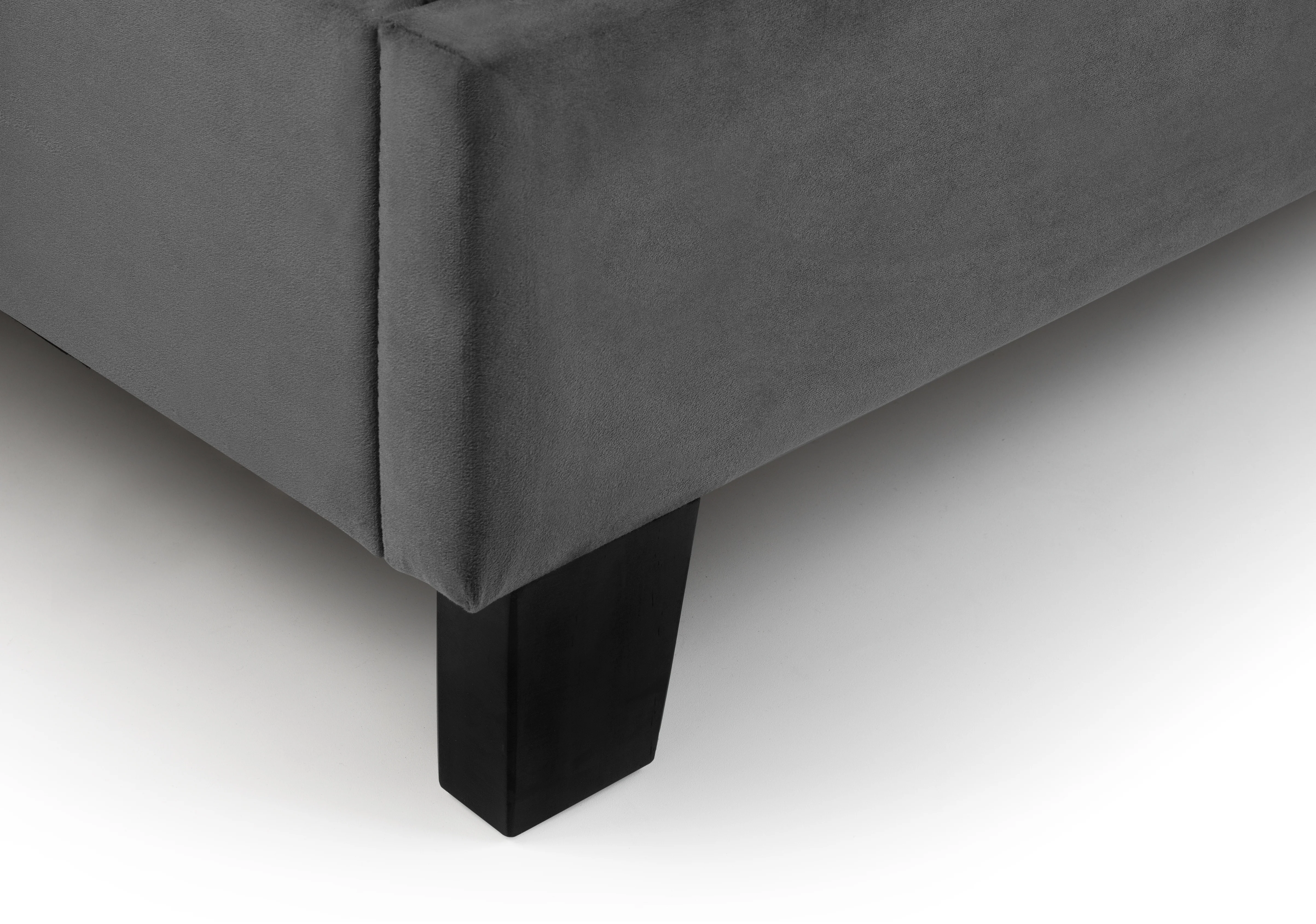 Rosa 135cm Double Bed - Grey - Image 4