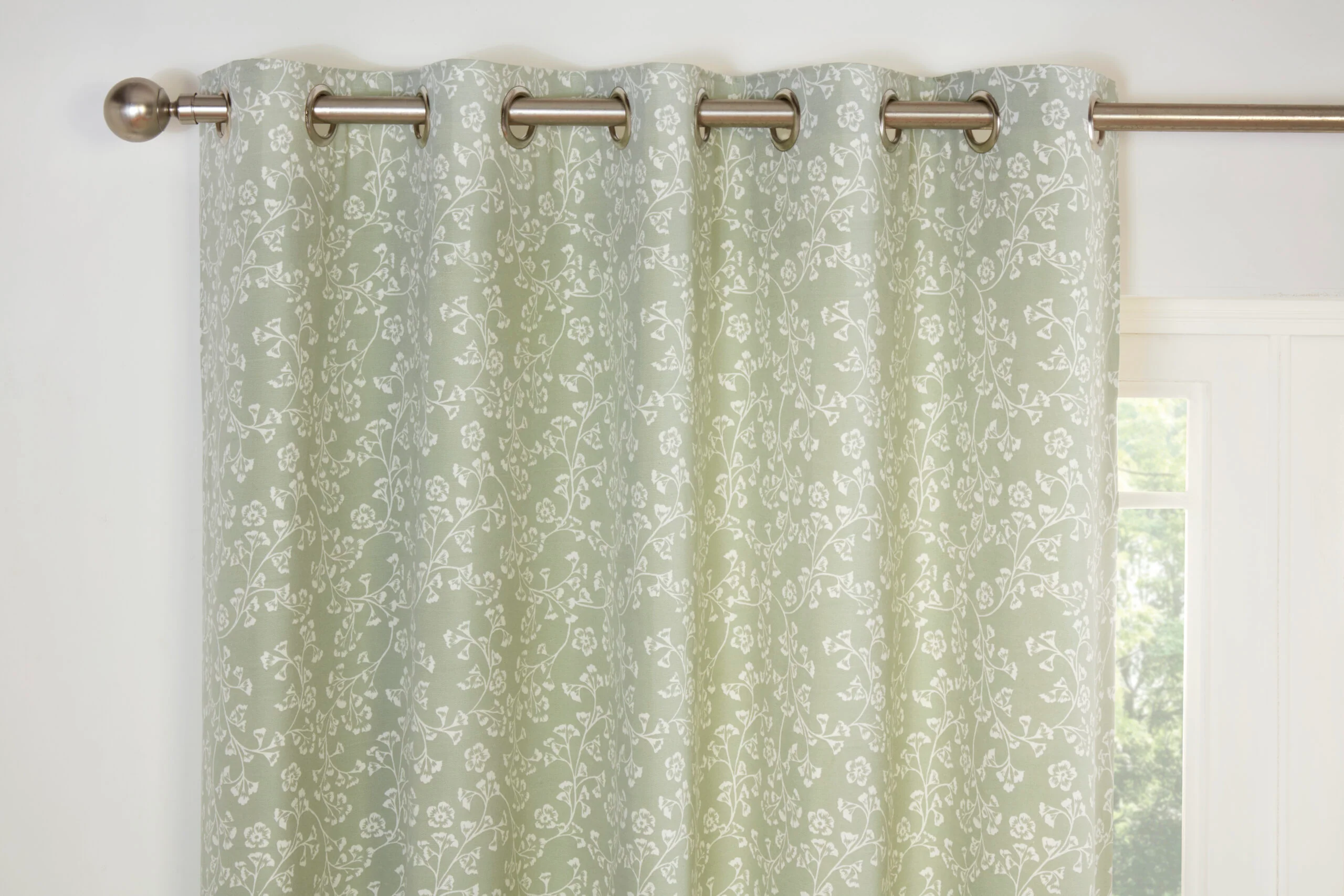 SADE GREEN POLYESTER FILLED CUSHION - Image 3