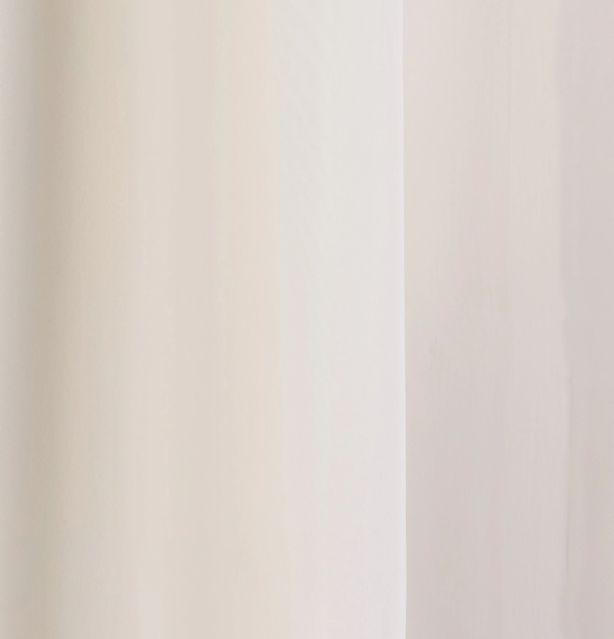 Sheer Cream Plain Woven Voile Slot Top Curtain Panel Pair - Image 3