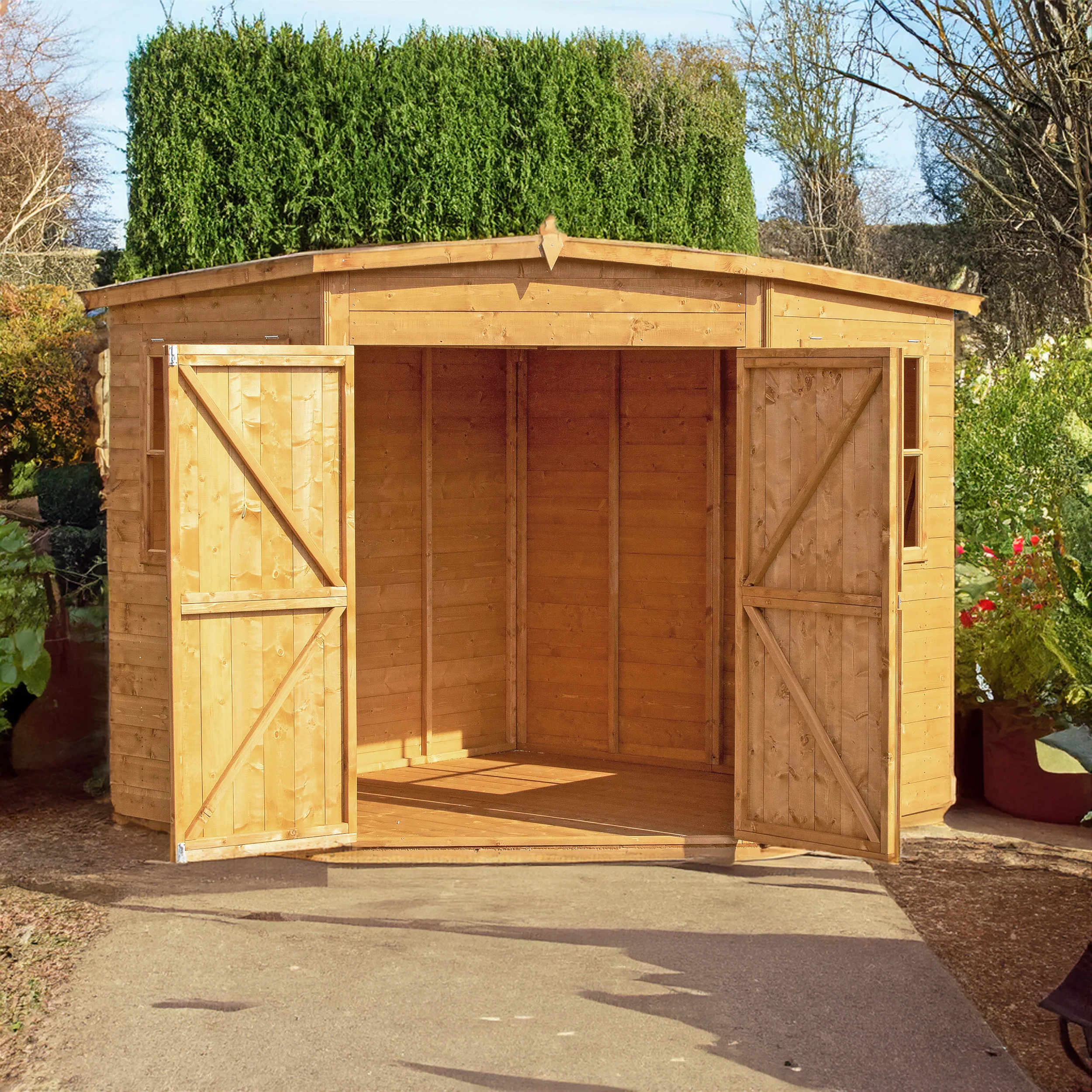 Shiplap Corner Shed - Image 2