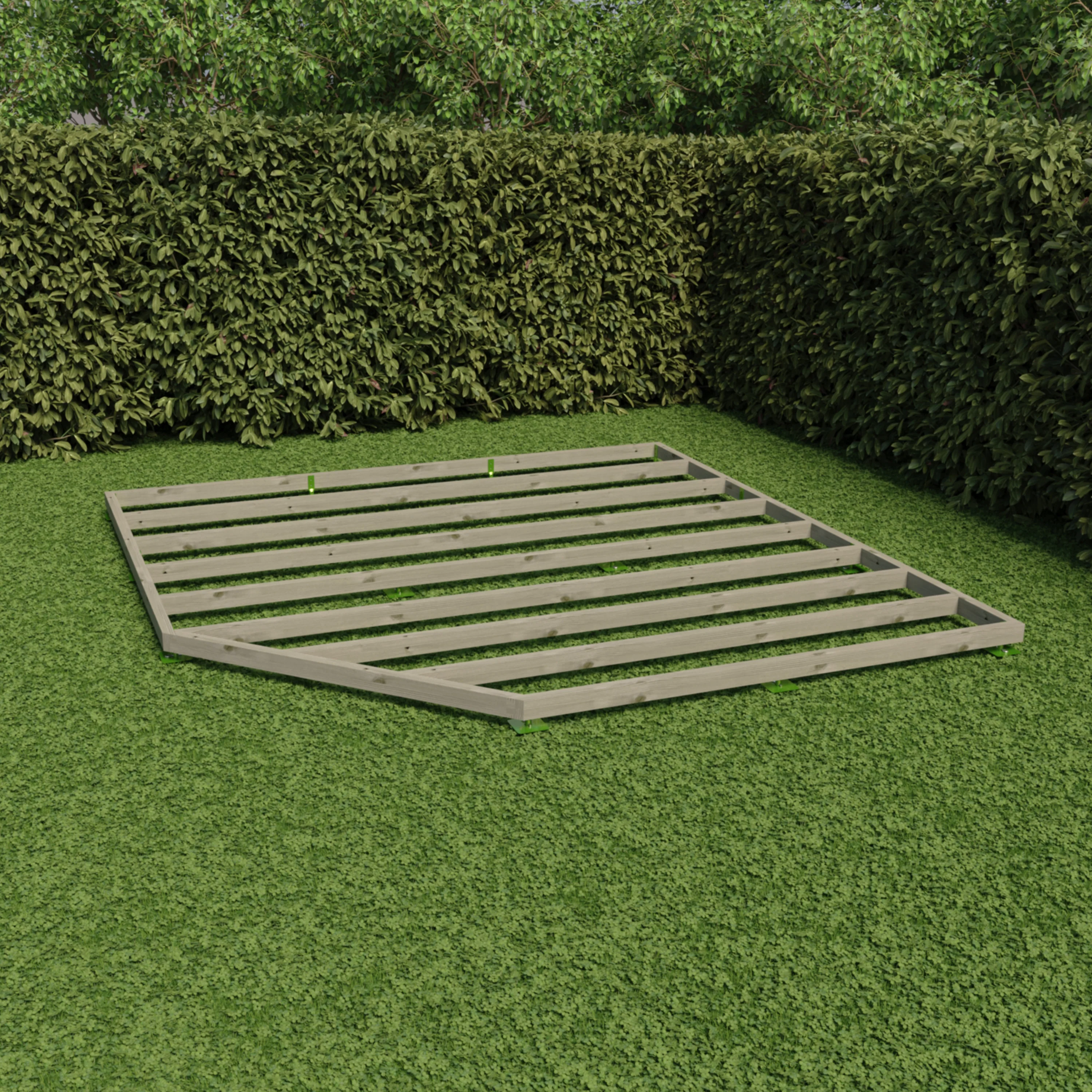 Shire 10 Ft X 10 Ft Corner Base Kit - Image 2