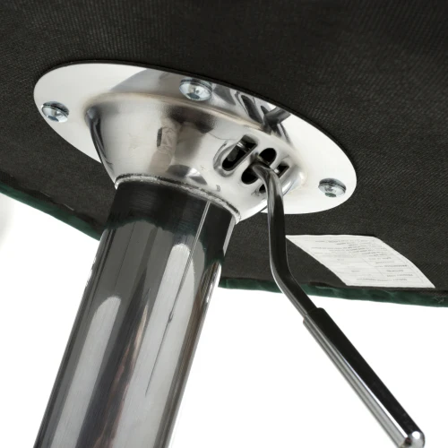 Sigma Brushed Velvet Grey Bar Stool - Image 9