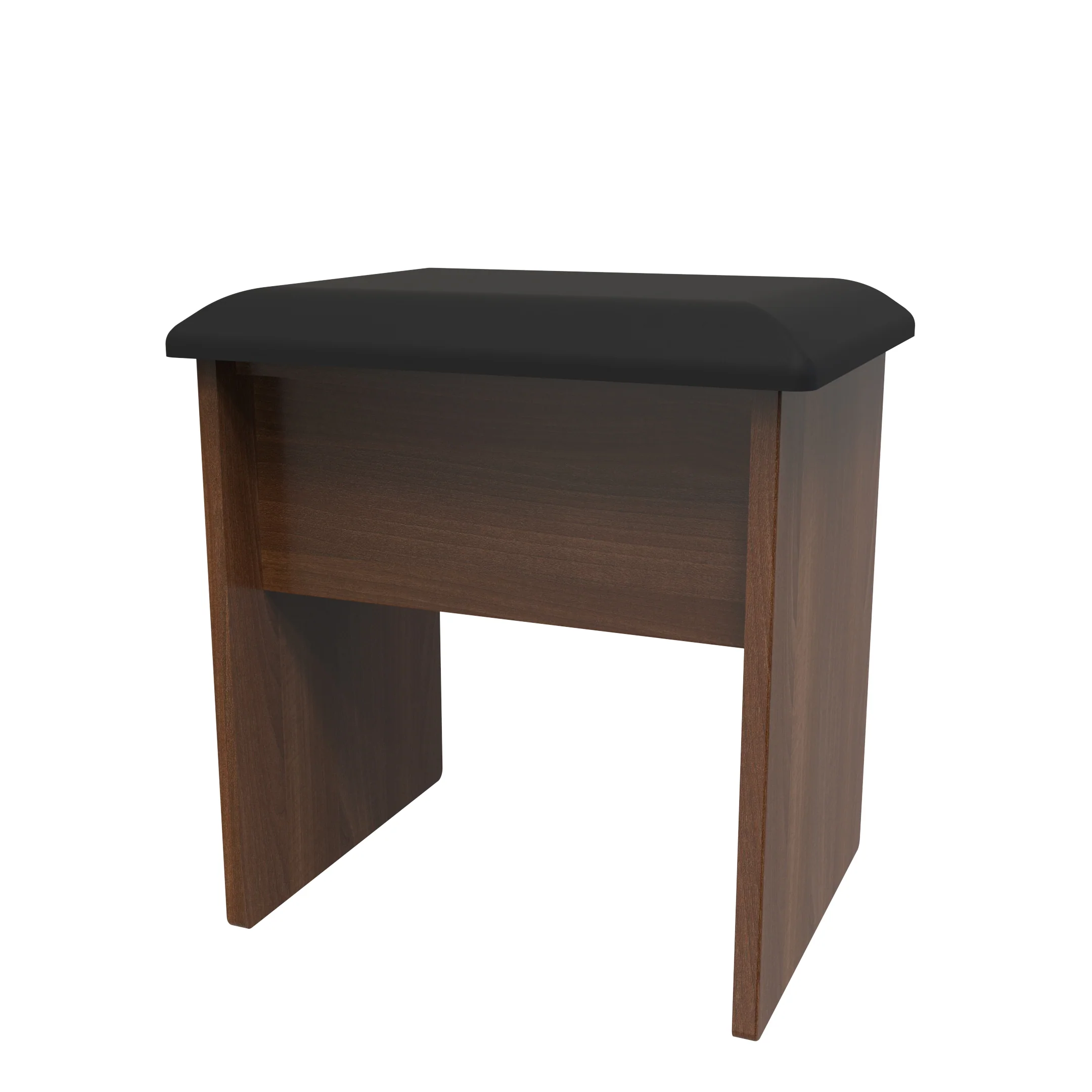 Sofia Ready Assembled Stool in Noche Walnut - Image 3