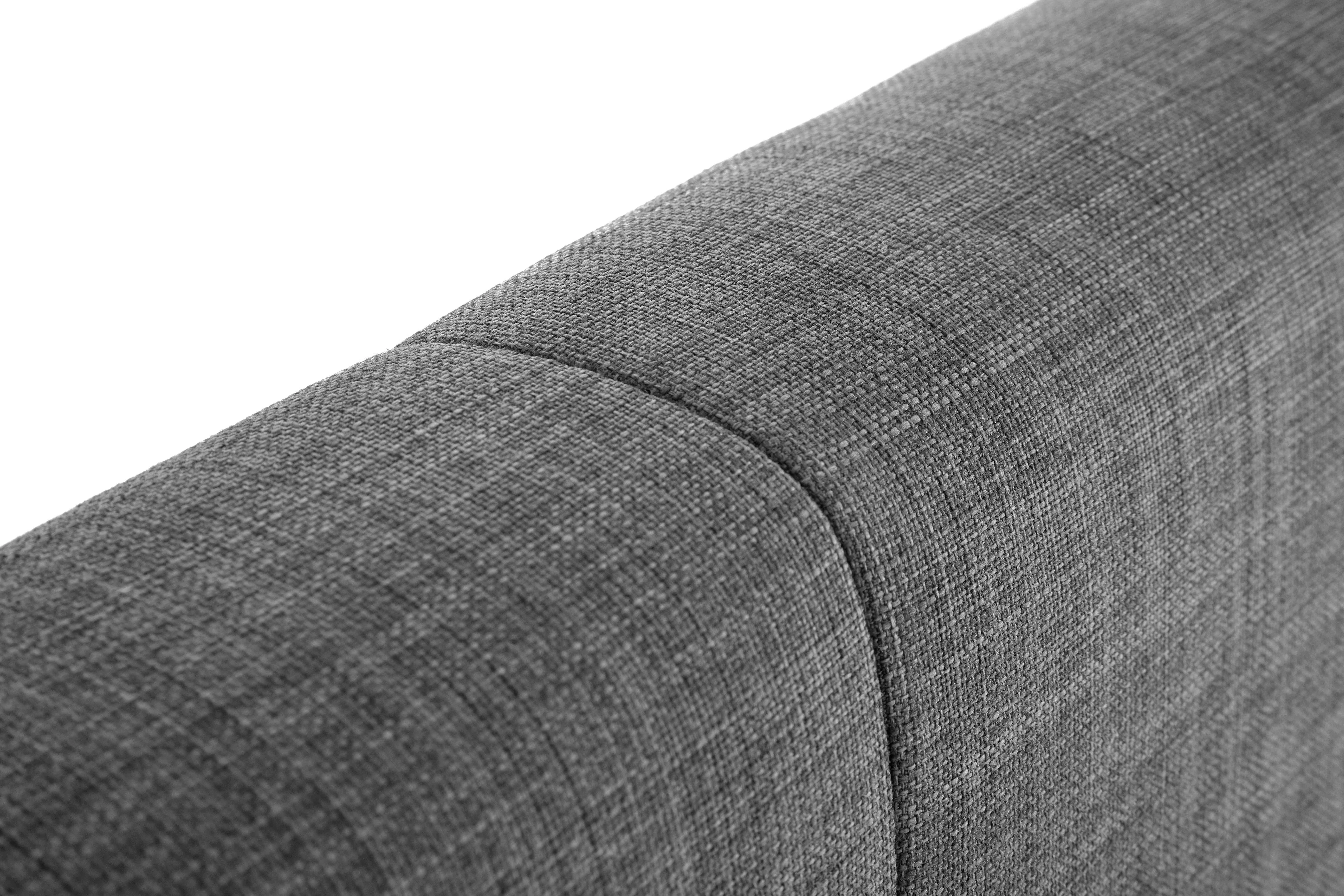 Sorrento Ottoman Storage 150cm King Bed - Slate Linen - Image 6