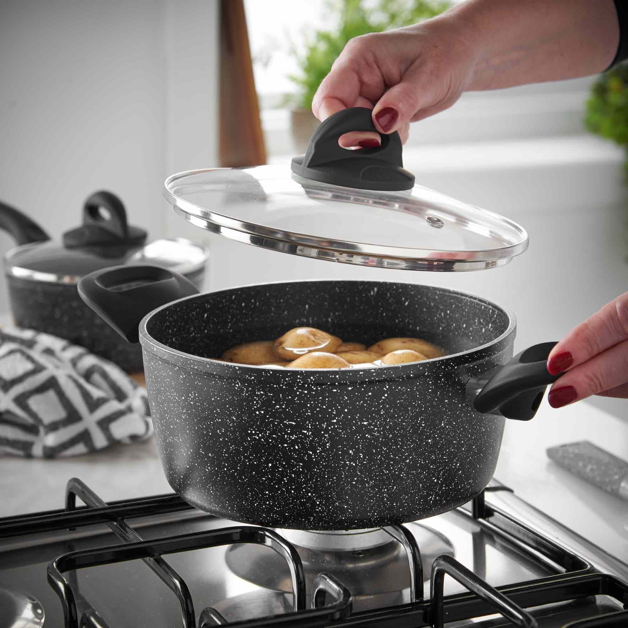 Sovereign Stone Pan Set Home Living Kitchen Frying Cooking Pans - Image 6