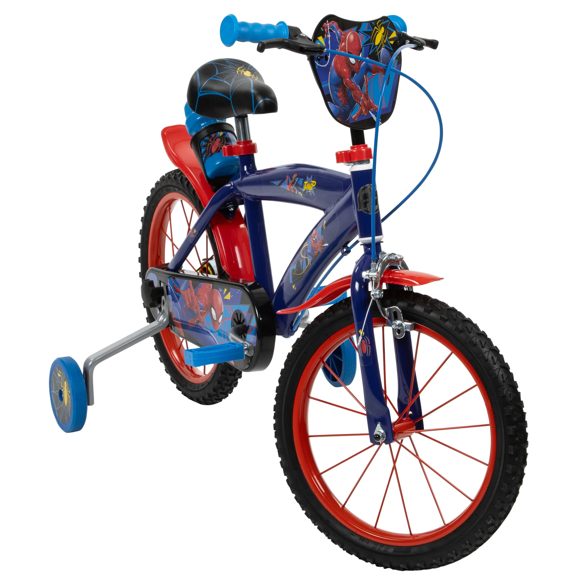 Spiderman Bicycle - Blue, Red - Image 11