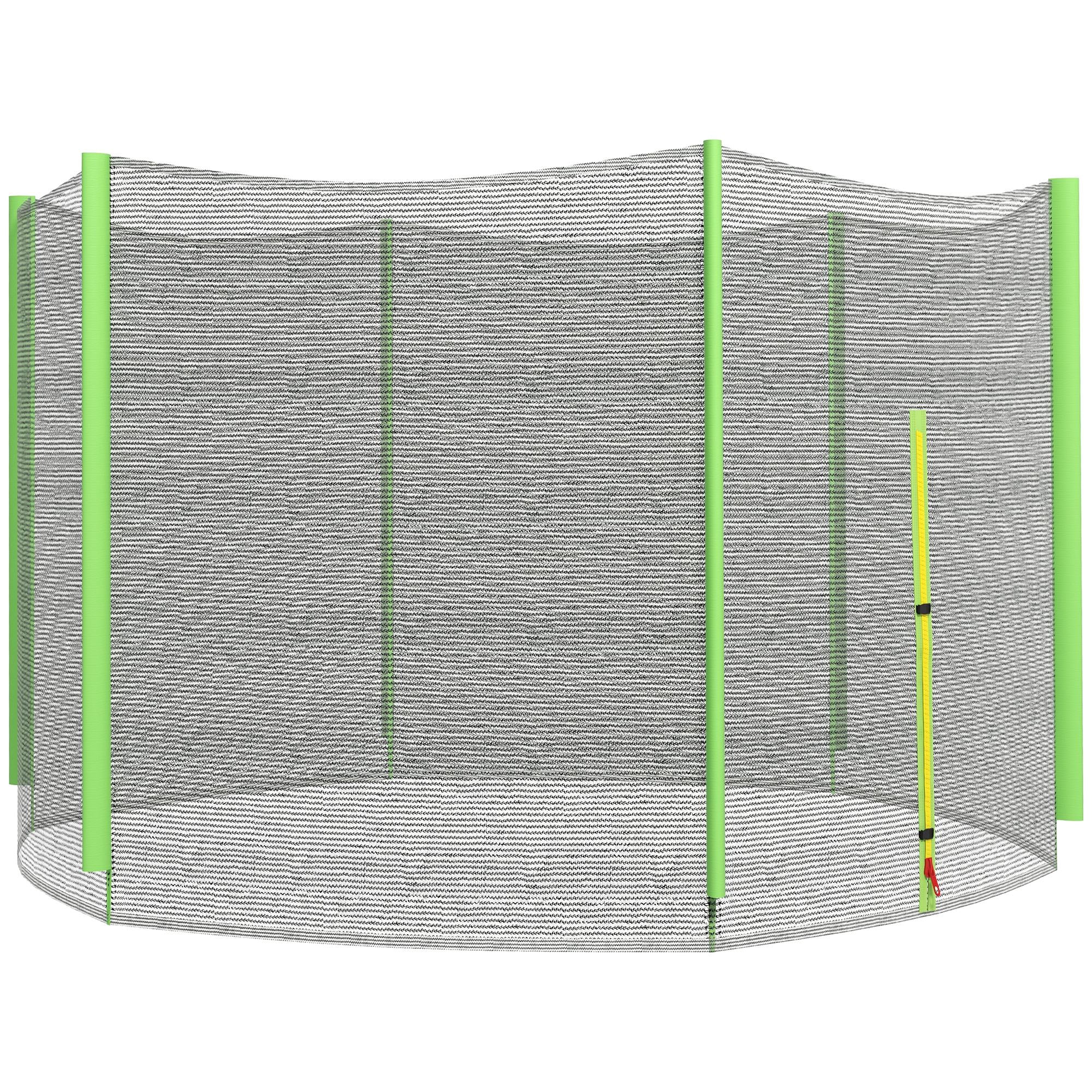 SPORTNOW 10ft Trampoline Net Replacement Safety Net with Zipped Door - Image 10