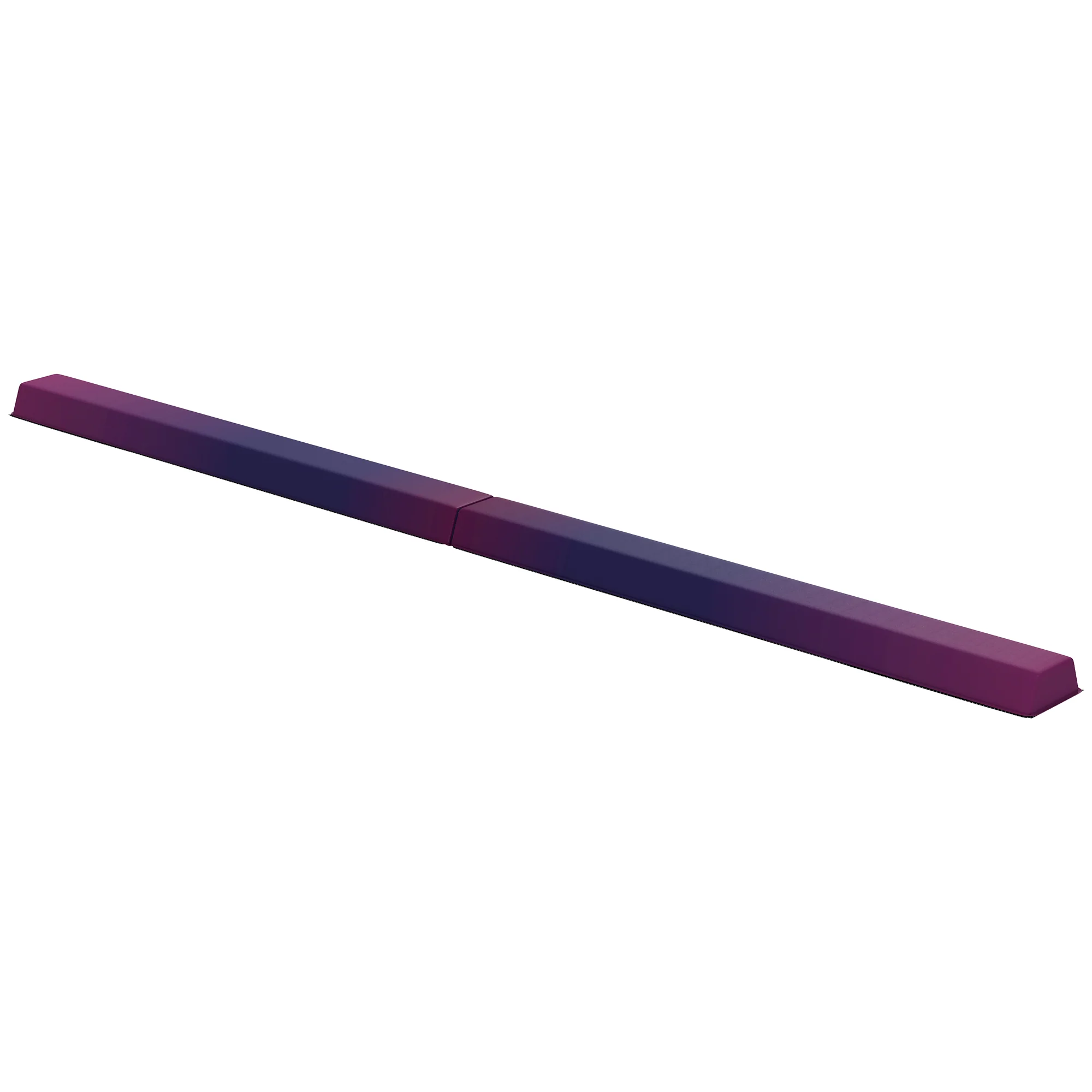 SPORTNOW 7.7ft Folding Gymnastics Balance Beam With Anti-Slip Base, Purple - Image 10