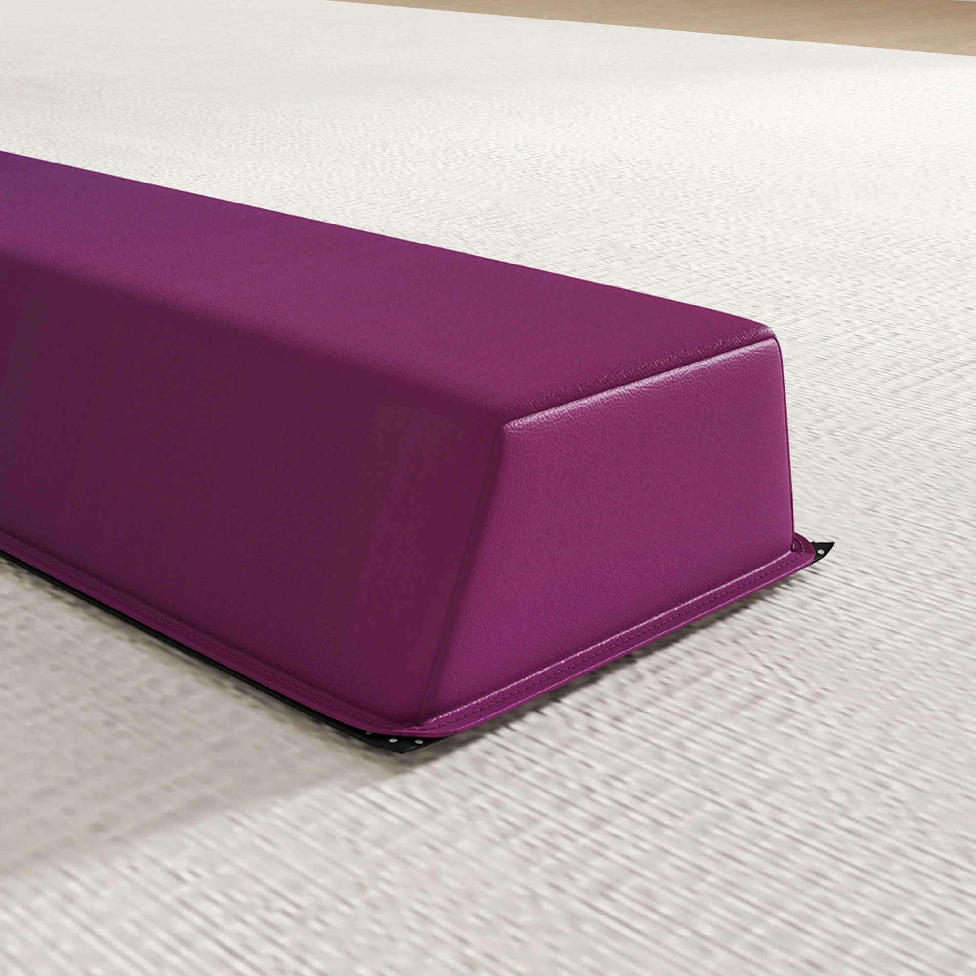 SPORTNOW 7.7ft Folding Gymnastics Balance Beam With Anti-Slip Base, Purple - Image 17
