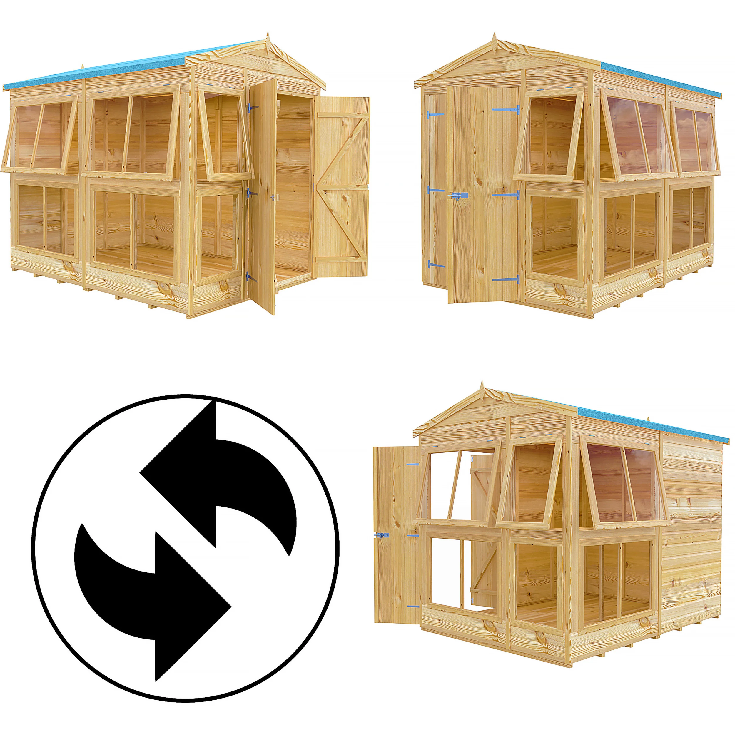 Sun Hut Potting Shed - Image 9
