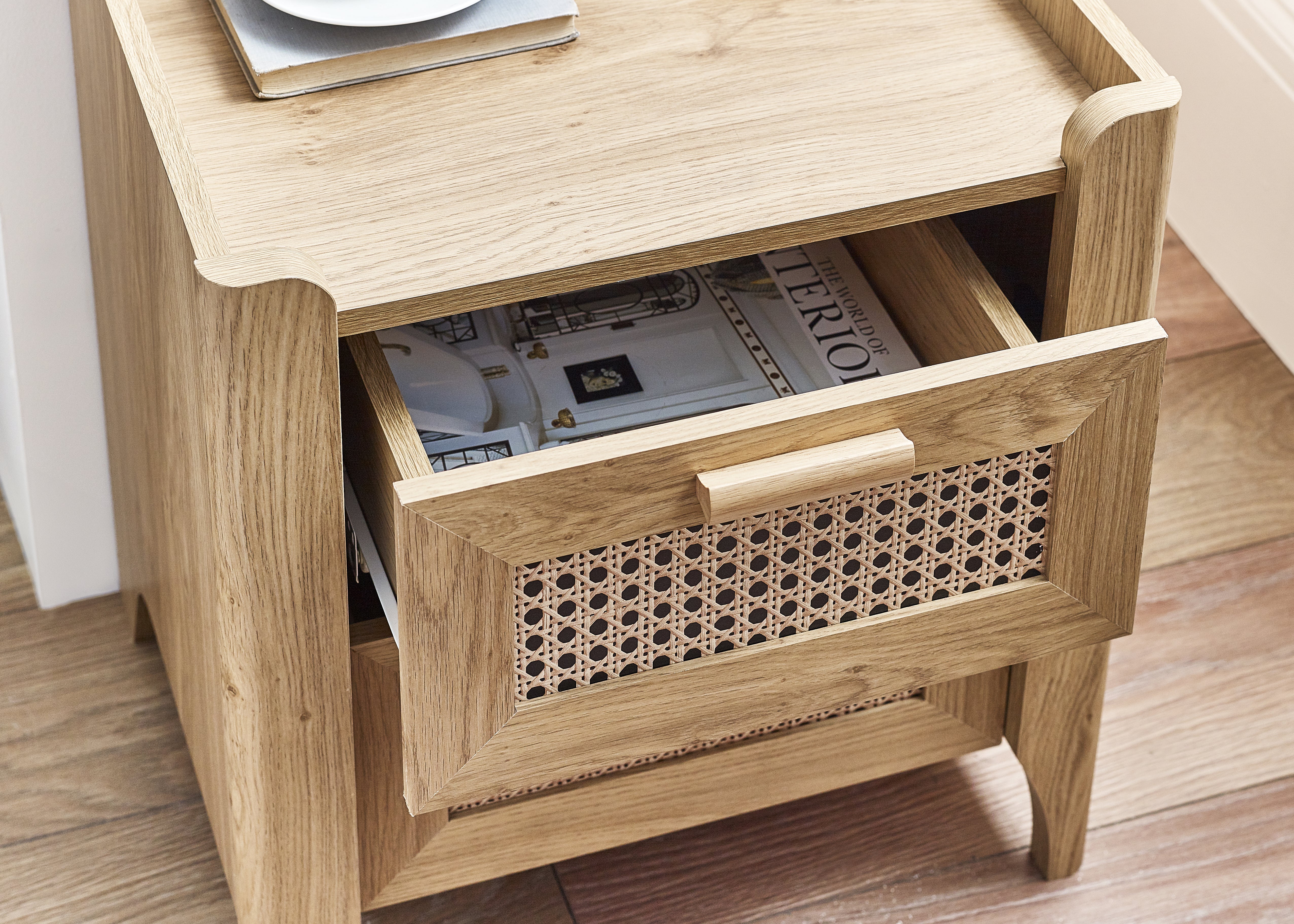 Sydney 2 Drawer Bedside - Image 2