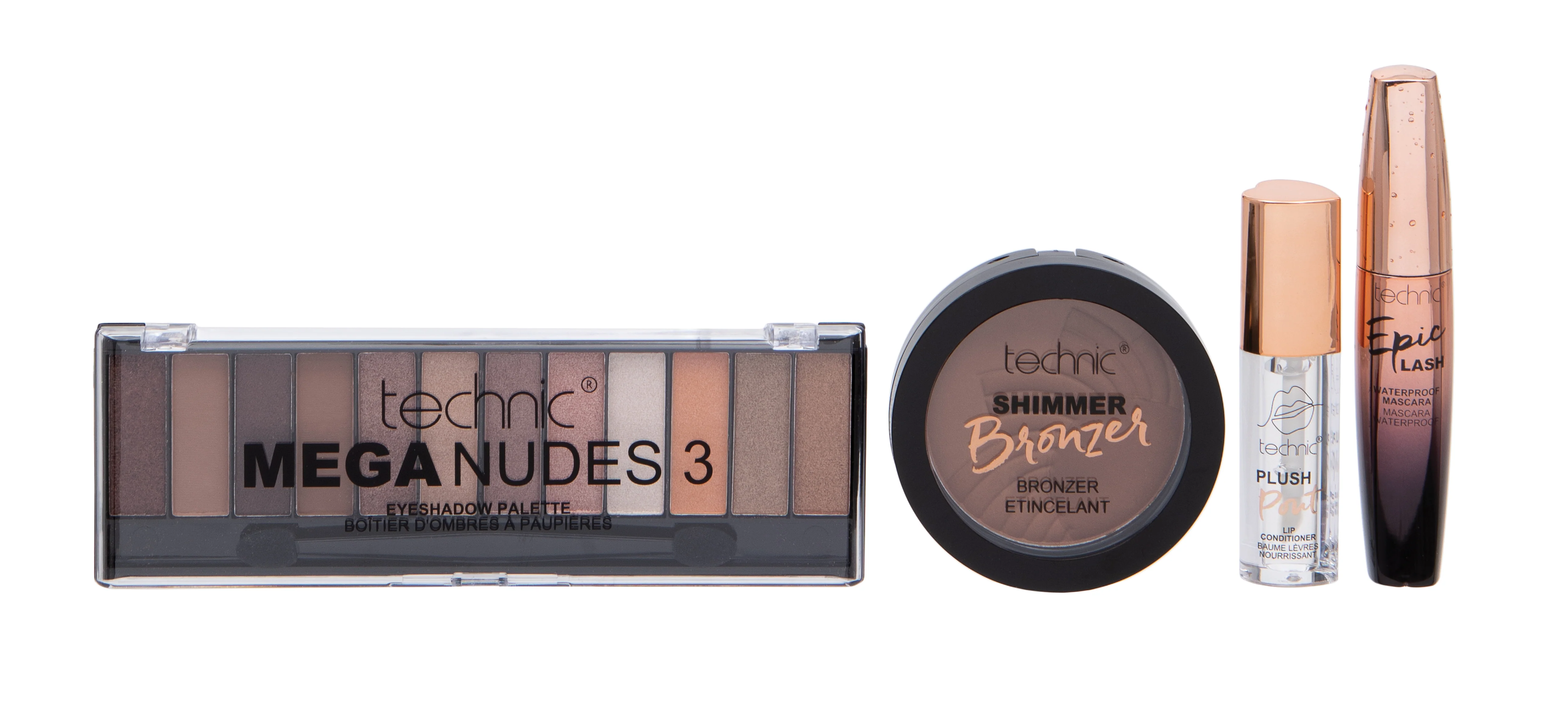 Technic Cosmetics Nude Collection Gift Set - Image 3